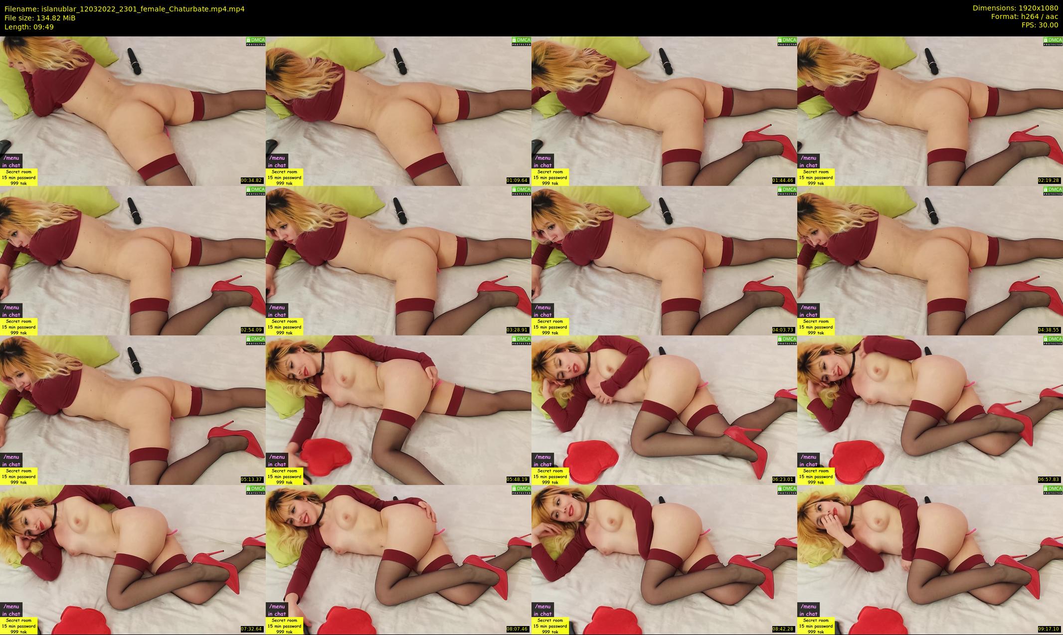 islanublar — 10 minute Chaturbate female cam show recording, 1080p, Mar 12, 2022