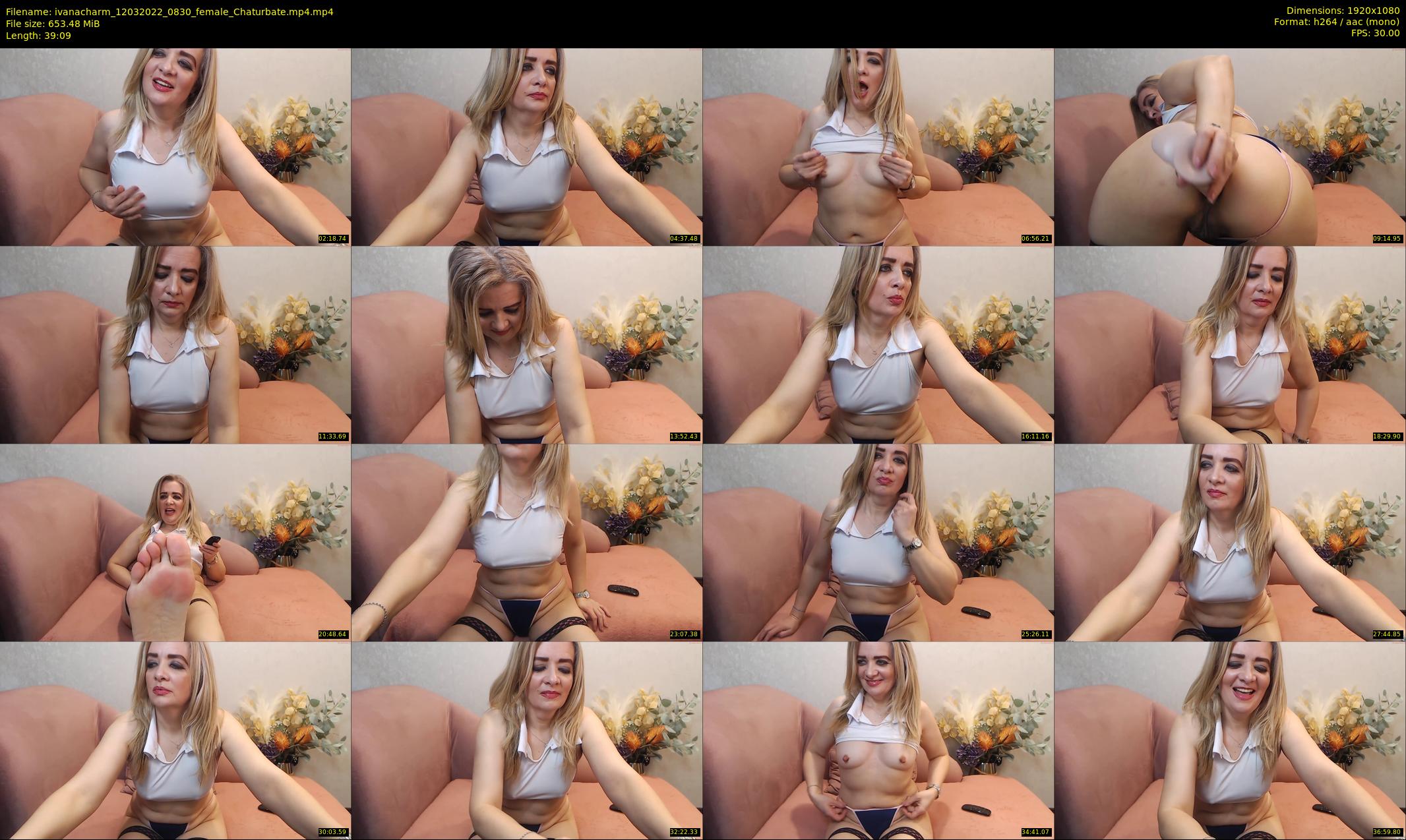 ivanacharm — 40 minute Chaturbate female cam show recording, 1080p, Mar 12, 2022