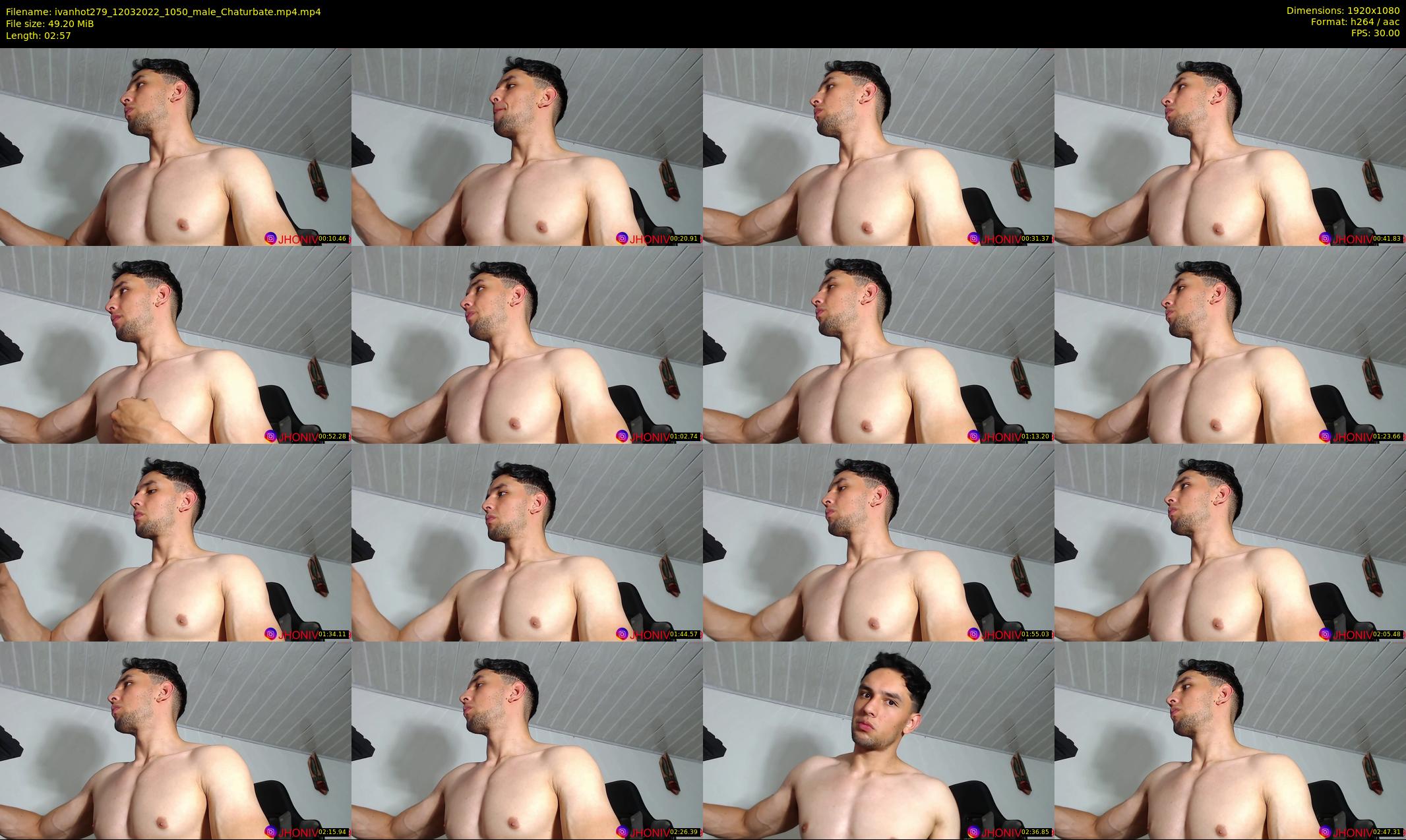 ivanhot279 — 3 minute Chaturbate male cam show recording, 1080p, Mar 12, 2022