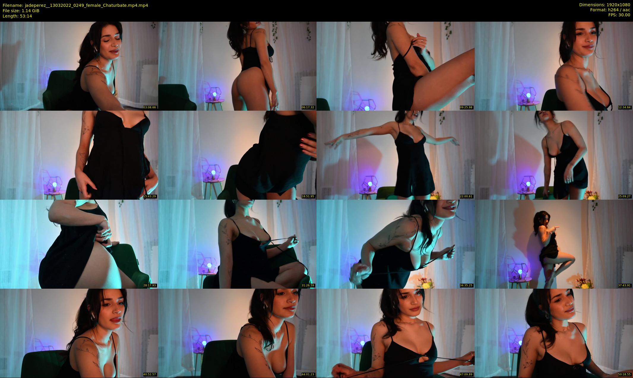 jadeperez_ — 54 minute Chaturbate female cam show recording, 1080p, Mar 13, 2022