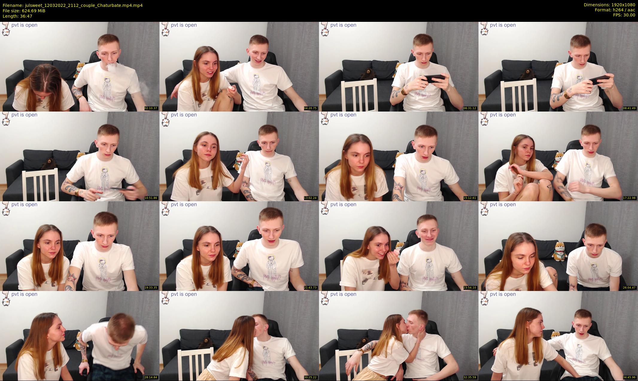 julsweet — 37 minute Chaturbate male cam show recording, 1080p, Mar 12, 2022