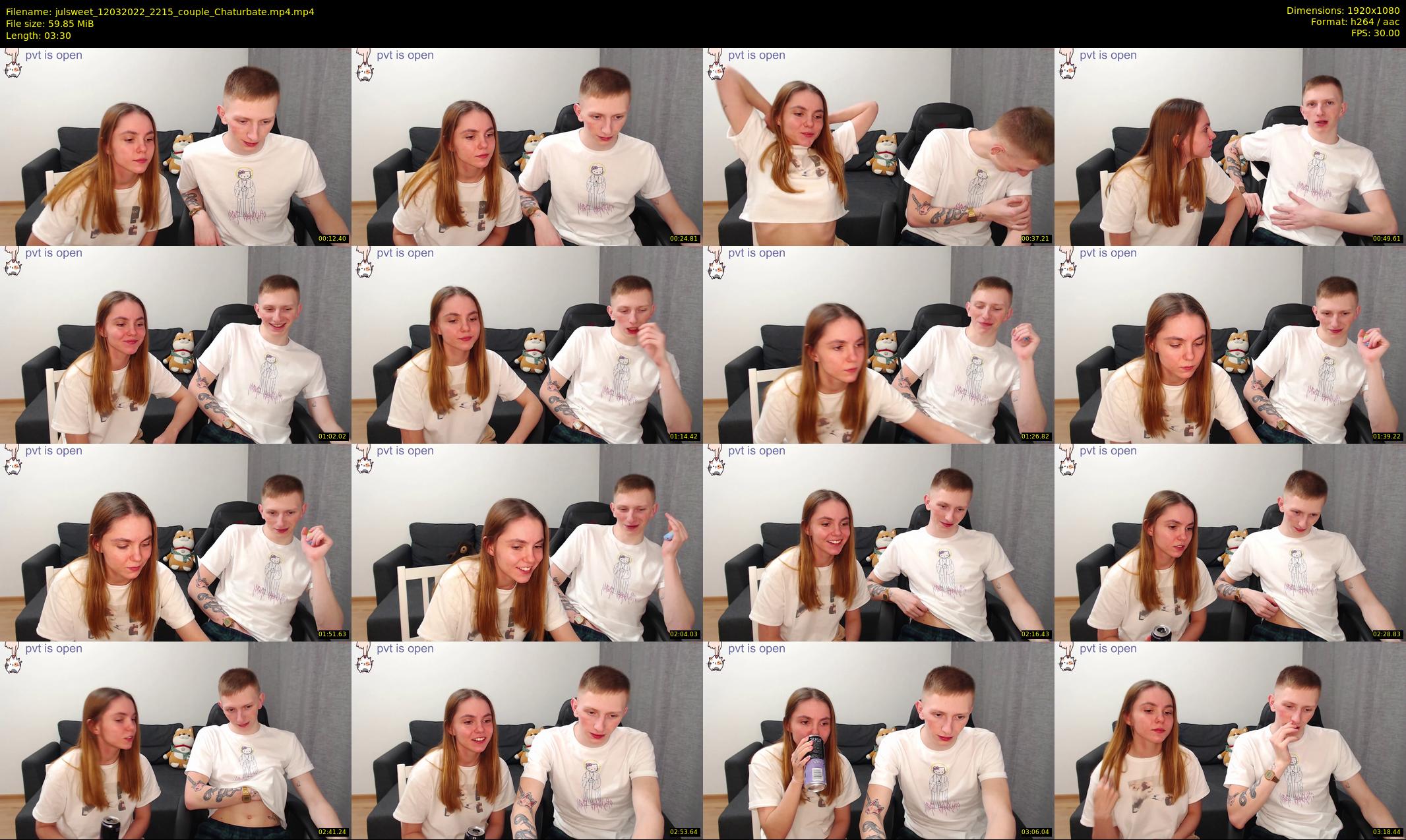 julsweet — 4 minute Chaturbate male cam show recording, 1080p, Mar 12, 2022