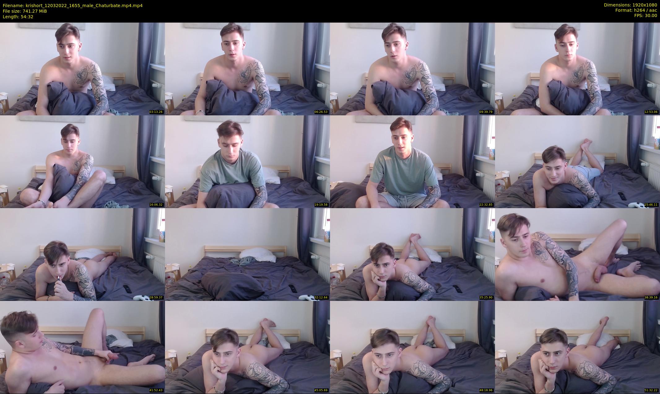 krishort — 55 minute Chaturbate male cam show recording, 1080p, Mar 12, 2022