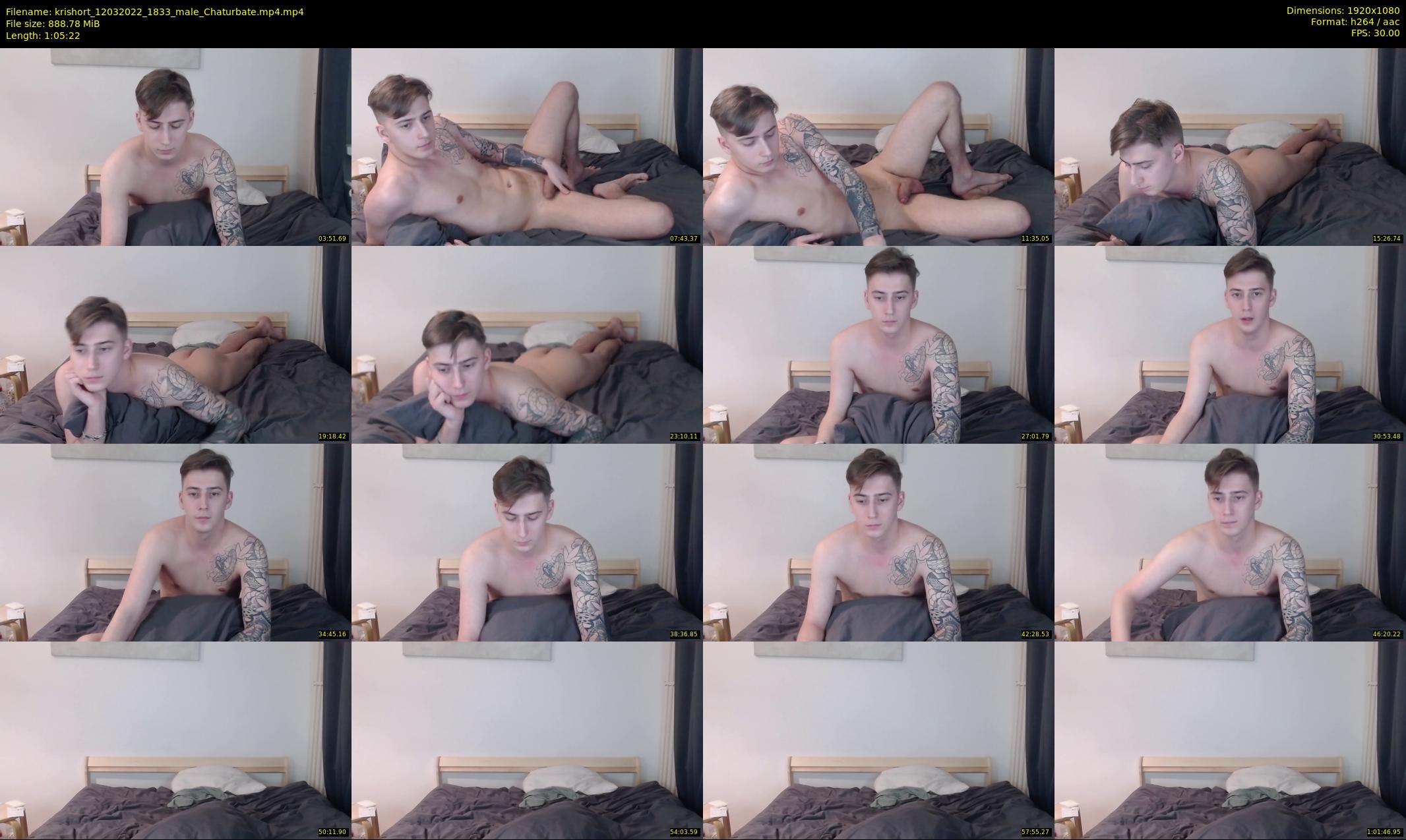 krishort — 66 minute Chaturbate male cam show recording, 1080p, Mar 12, 2022