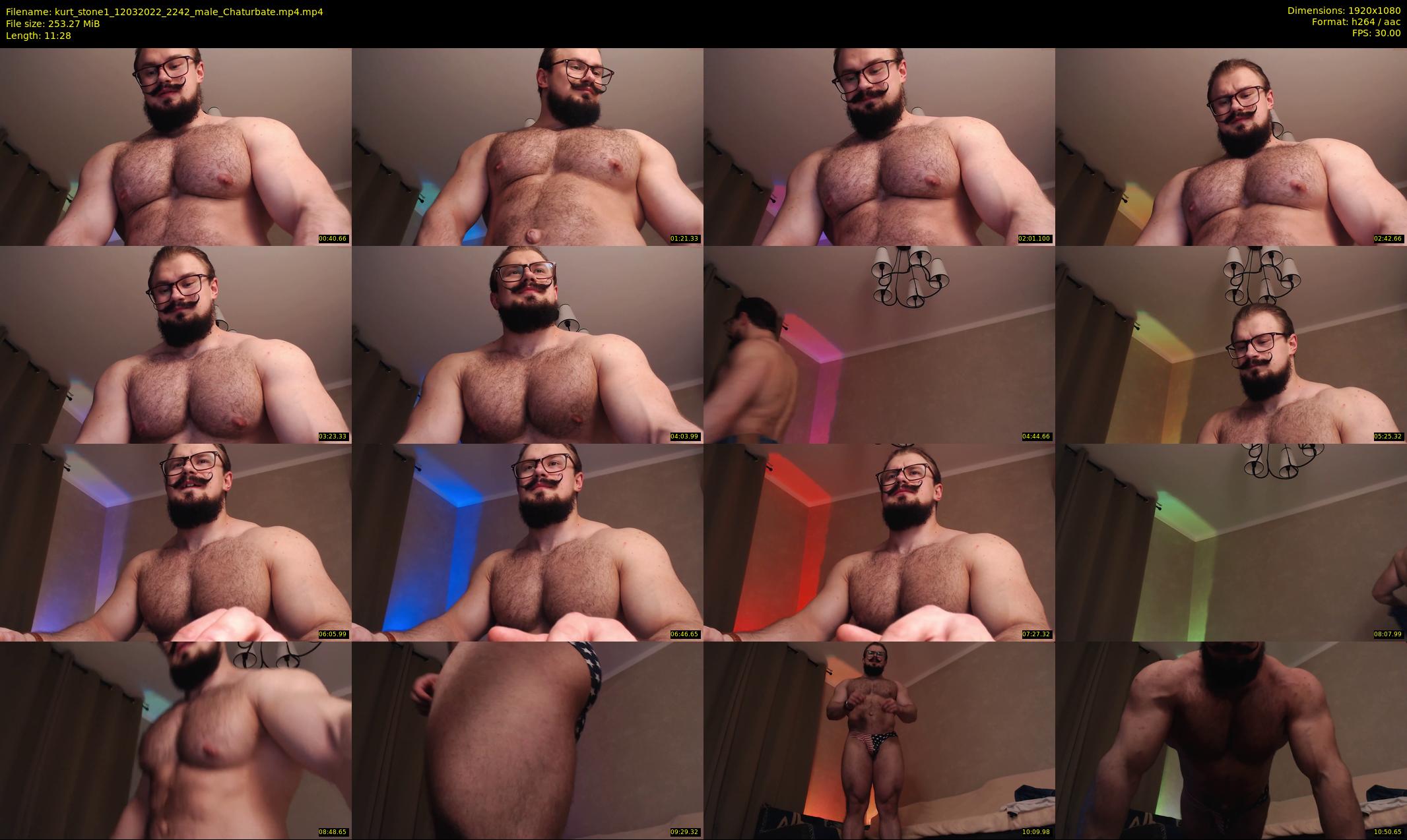 kurt_stone1 — 12 minute Chaturbate male cam show recording, 1080p, Mar 12, 2022