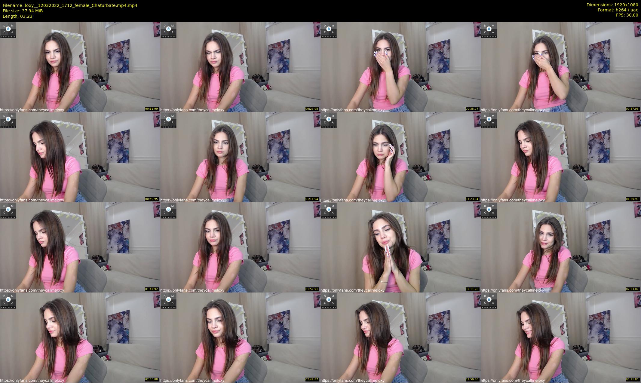 loxy_ — 4 minute Chaturbate female cam show recording, 1080p, Mar 12, 2022