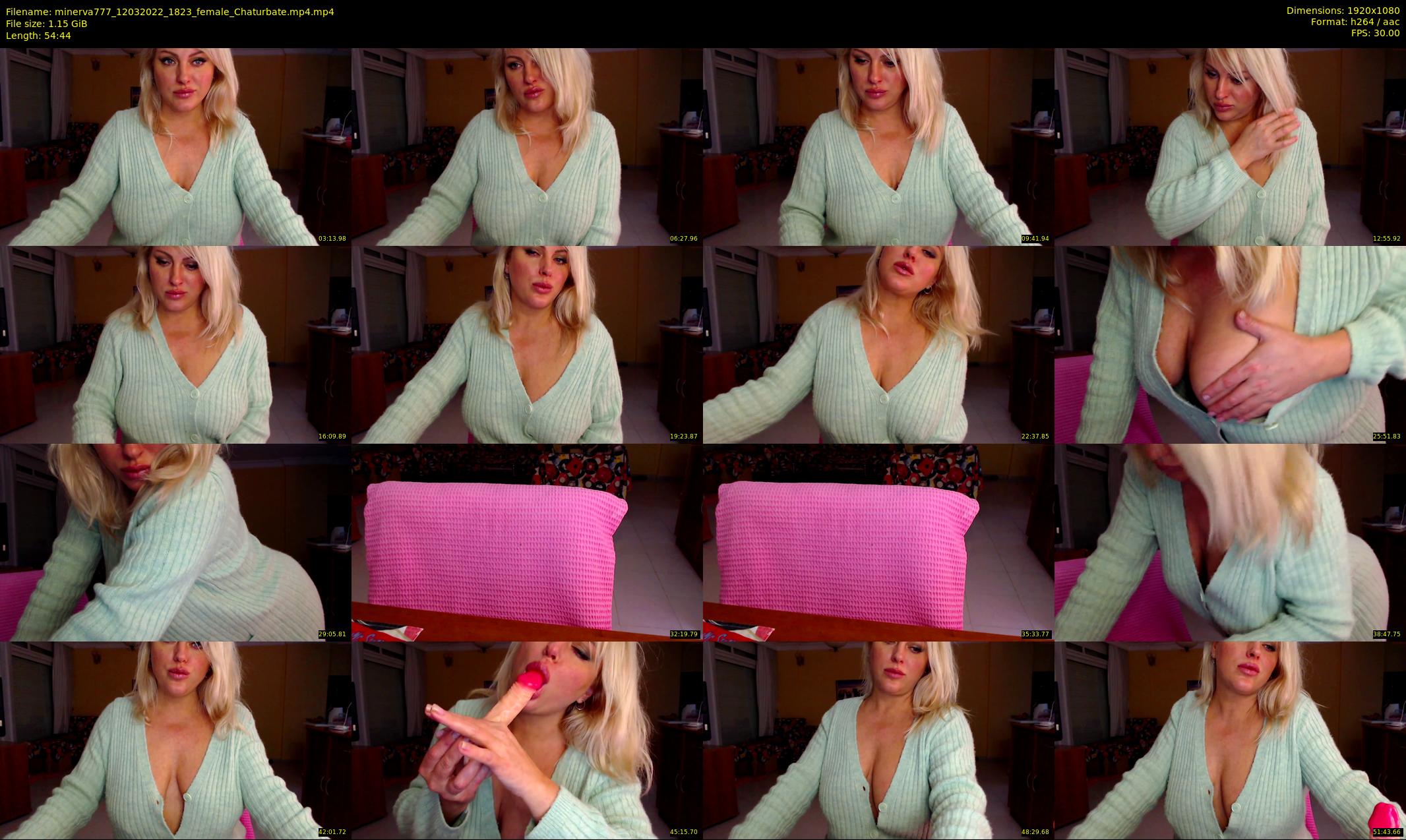 minerva777 — 55 minute Chaturbate female cam show recording, 1080p, Mar 12, 2022