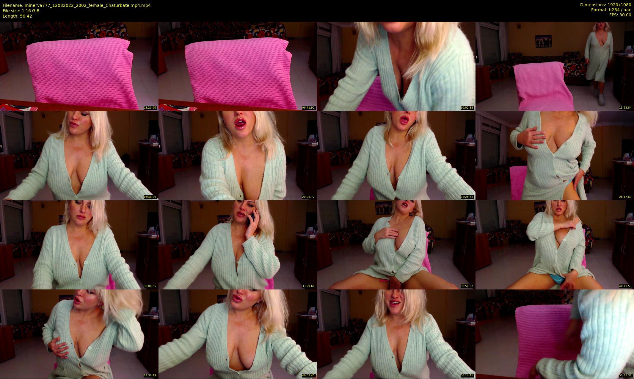 minerva777 — 57 minute Chaturbate female cam show recording, 1080p, Mar 12, 2022