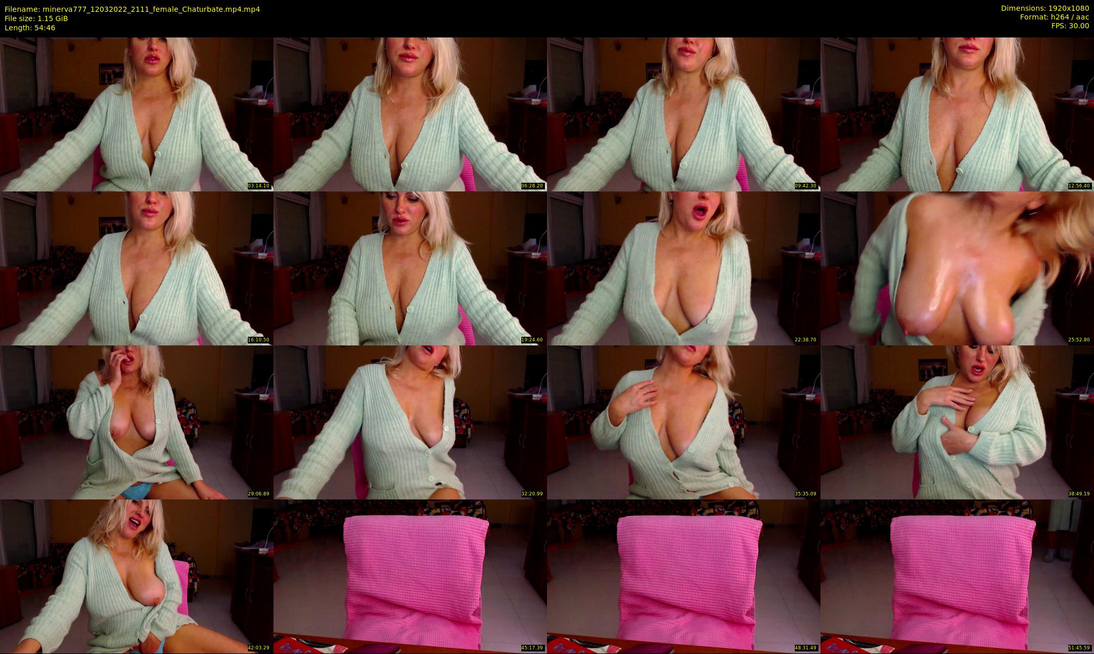 minerva777 — 55 minute Chaturbate female cam show recording, 1080p, Mar 12, 2022
