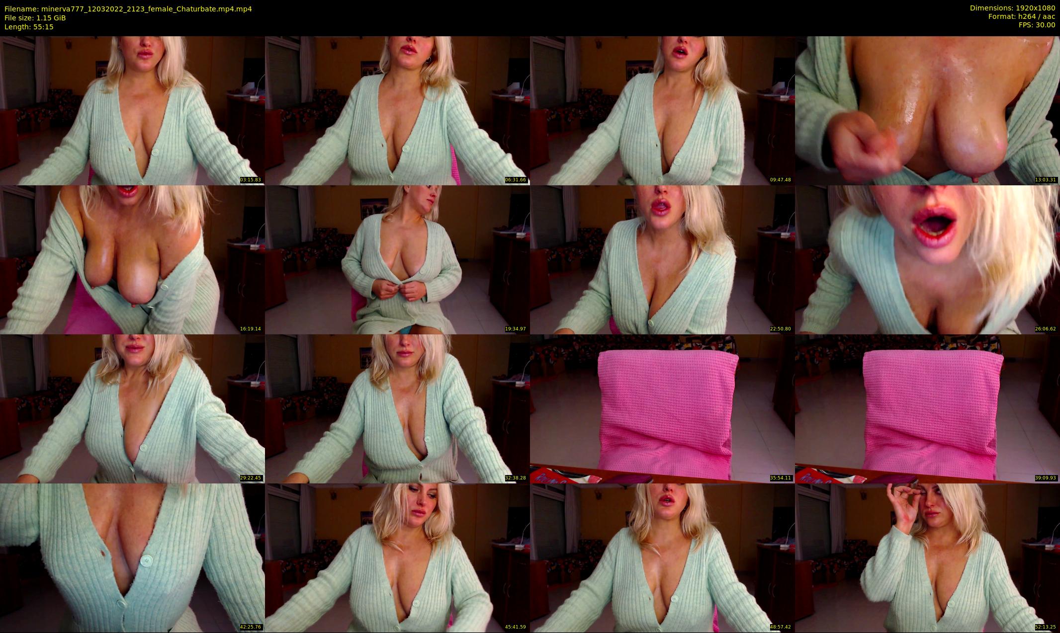 minerva777 — 56 minute Chaturbate female cam show recording, 1080p, Mar 12, 2022