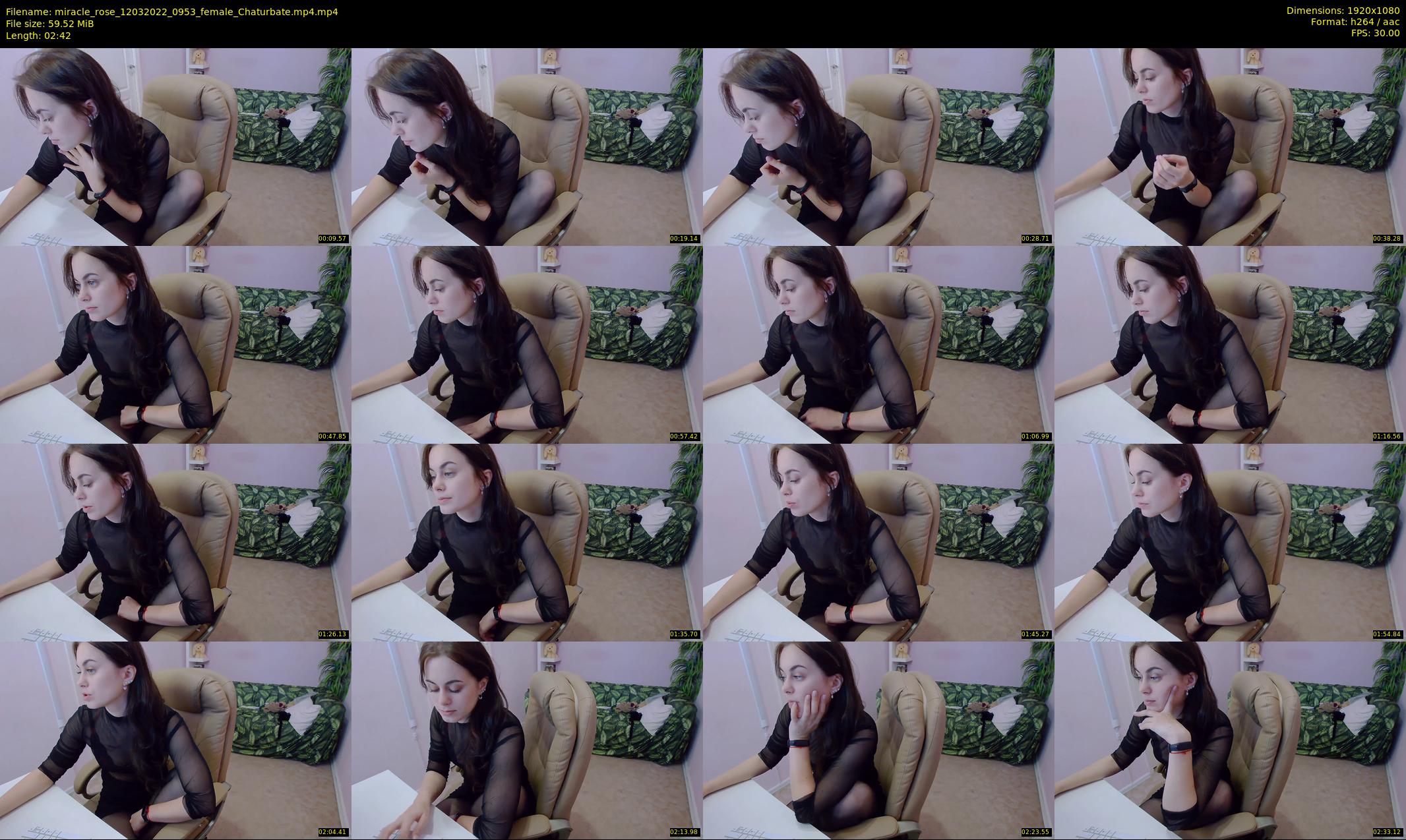 miracle_rose — 3 minute Chaturbate female cam show recording, 1080p, Mar 12, 2022