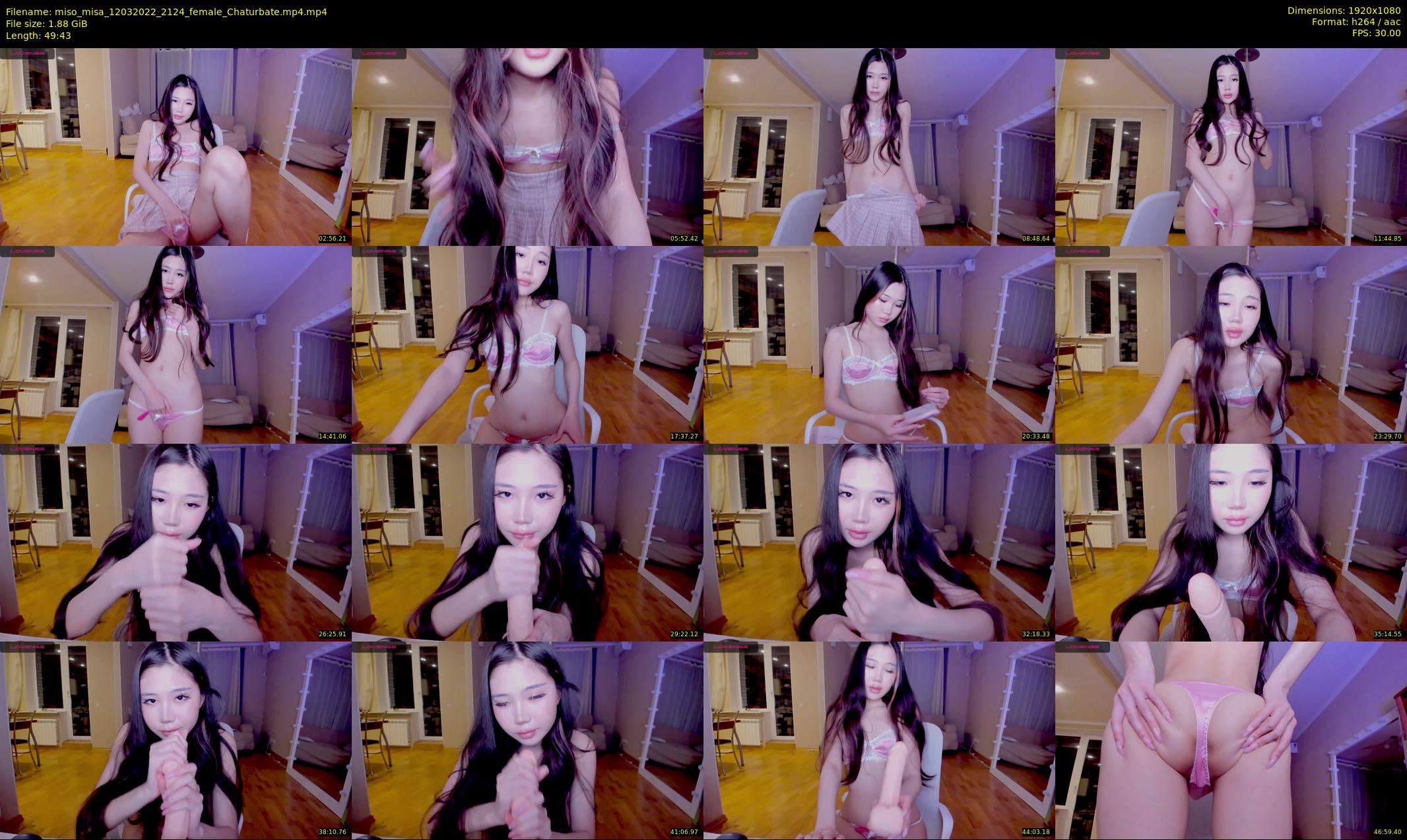 miso_misa — 50 minute Chaturbate female cam show recording, 1080p, Mar 12, 2022