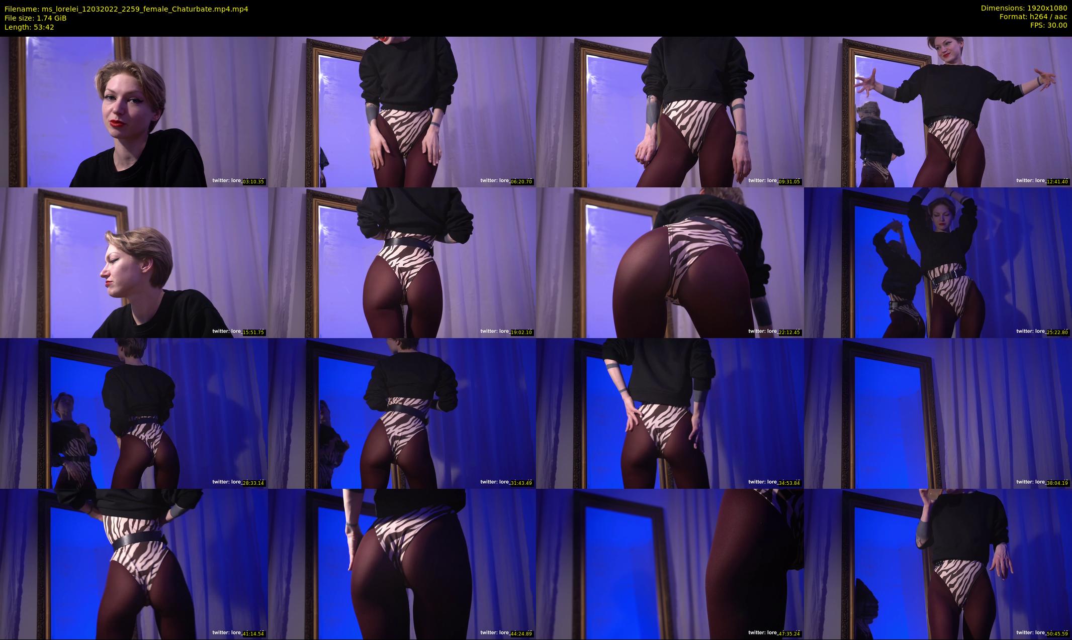 ms_lorelei — 54 minute Chaturbate female cam show recording, 1080p, Mar 12, 2022