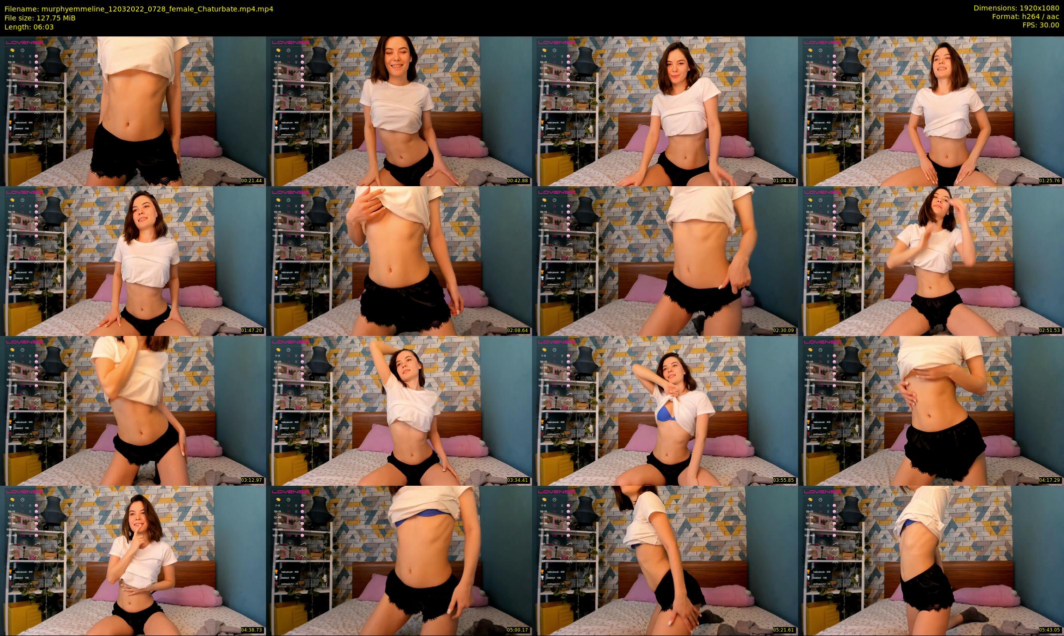 murphyemmeline — 7 minute Chaturbate female cam show recording, 1080p, Mar 12, 2022