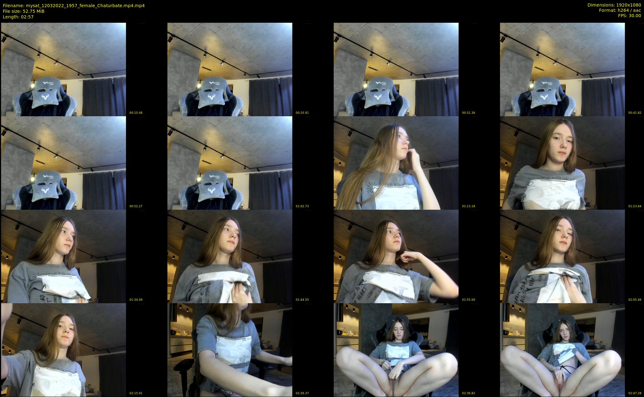 mysat — 3 minute Chaturbate female cam show recording, 1080p, Mar 12, 2022