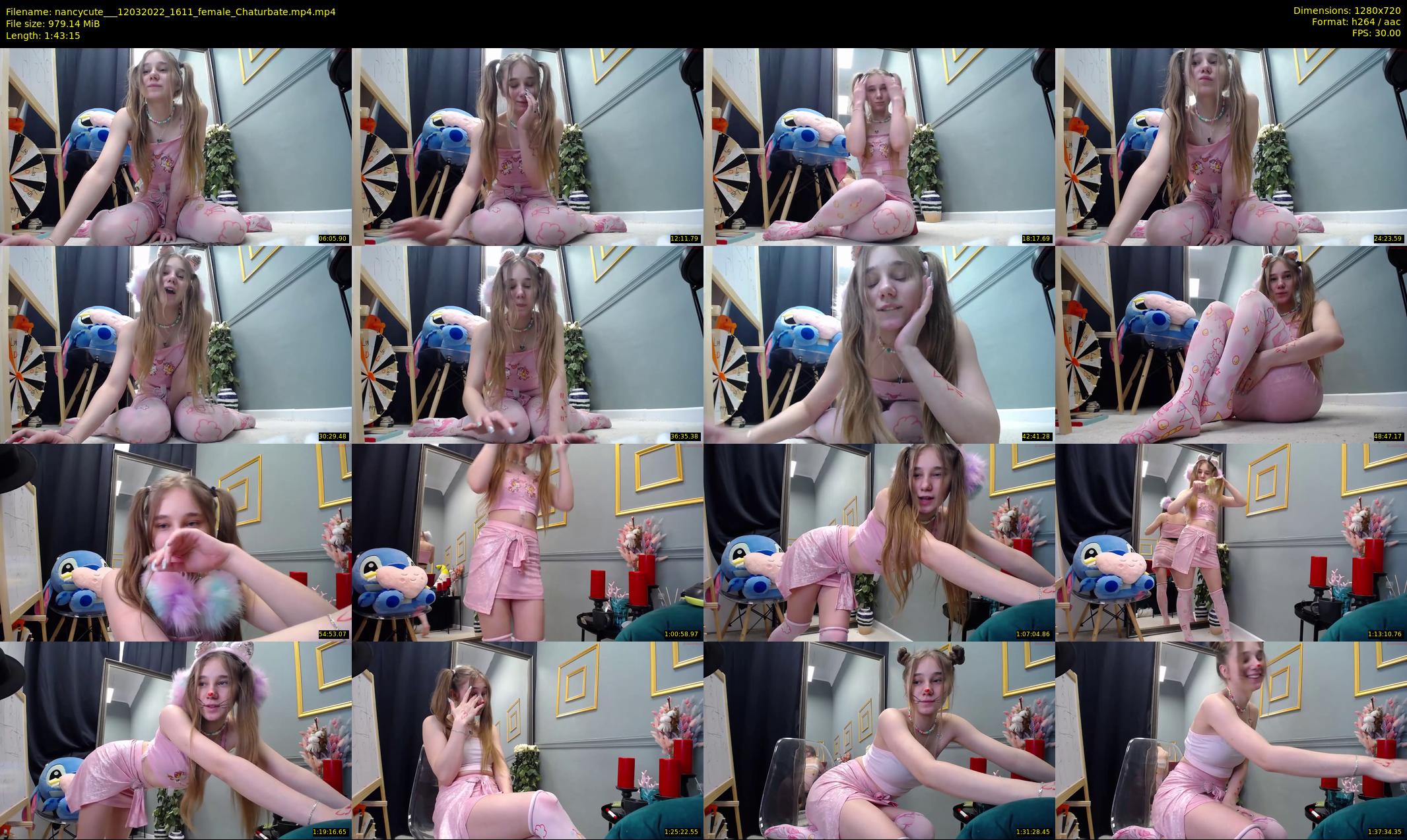 nancycute__ — 104 minute Chaturbate female cam show recording, 720p, Mar 12, 2022