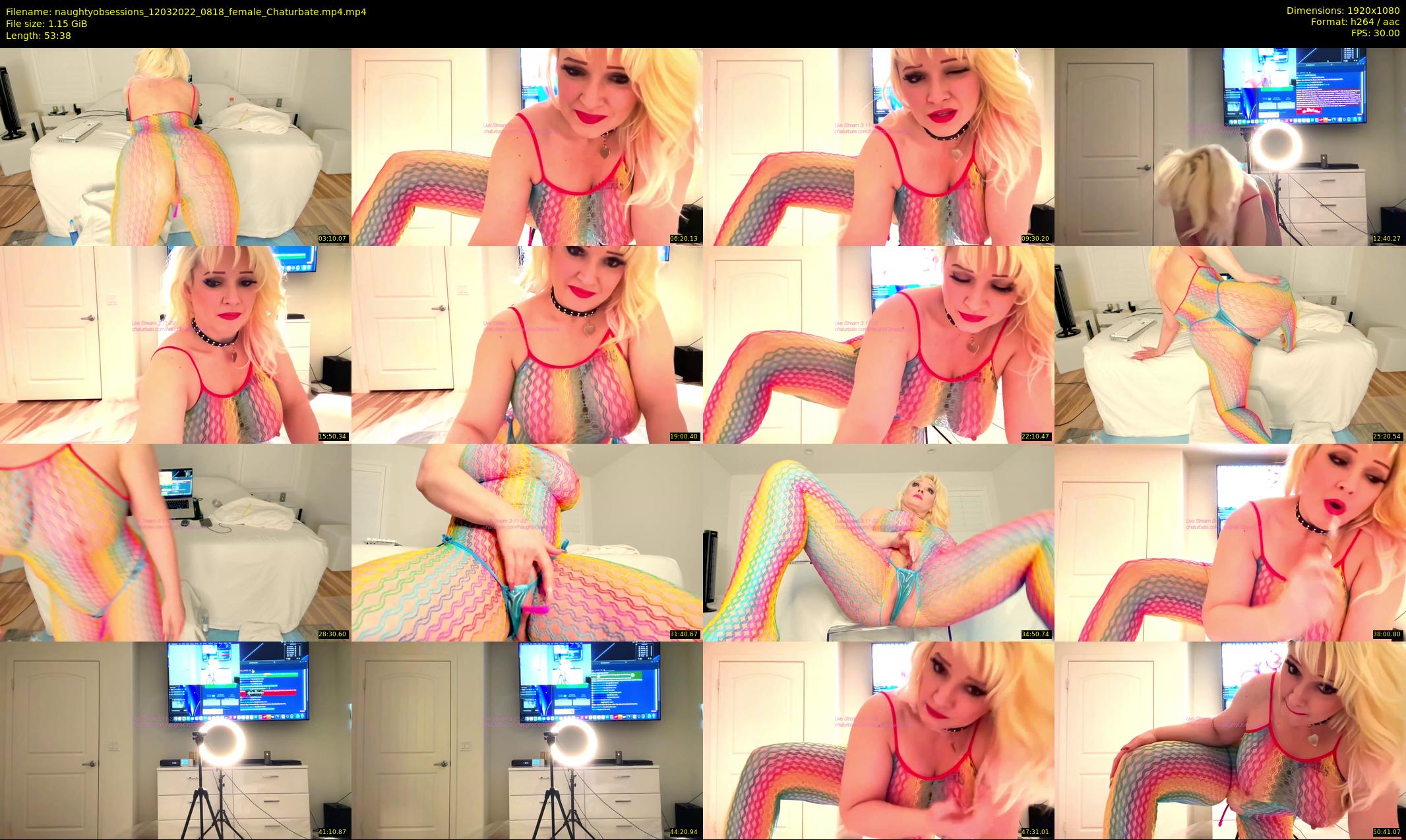 naughtyobsessions — 54 minute Chaturbate female cam show recording, 1080p, Mar 12, 2022