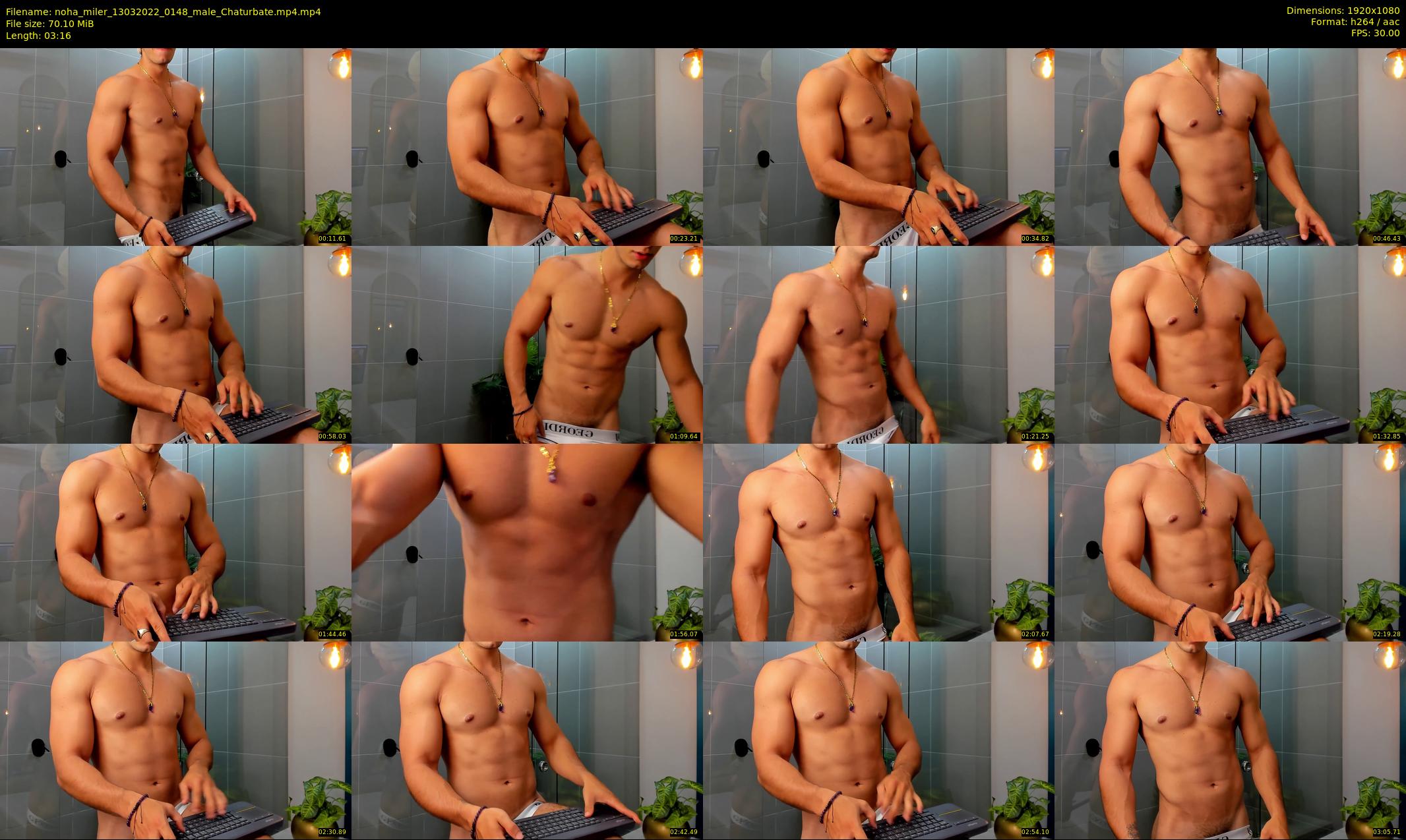 noha_miler — 4 minute Chaturbate male cam show recording, 1080p, Mar 13, 2022