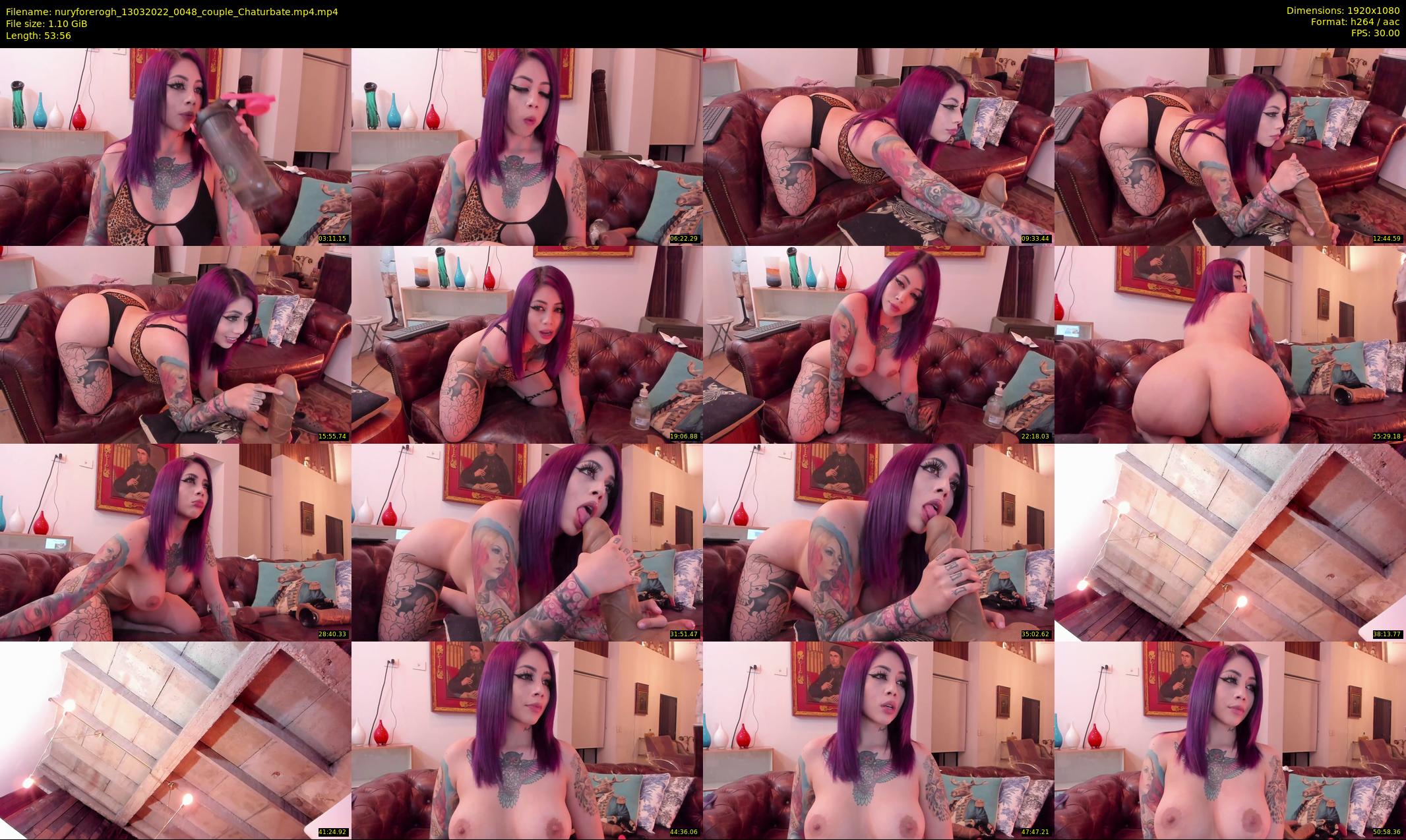 nuryforerogh — 54 minute Chaturbate female cam show recording, 1080p, Mar 13, 2022