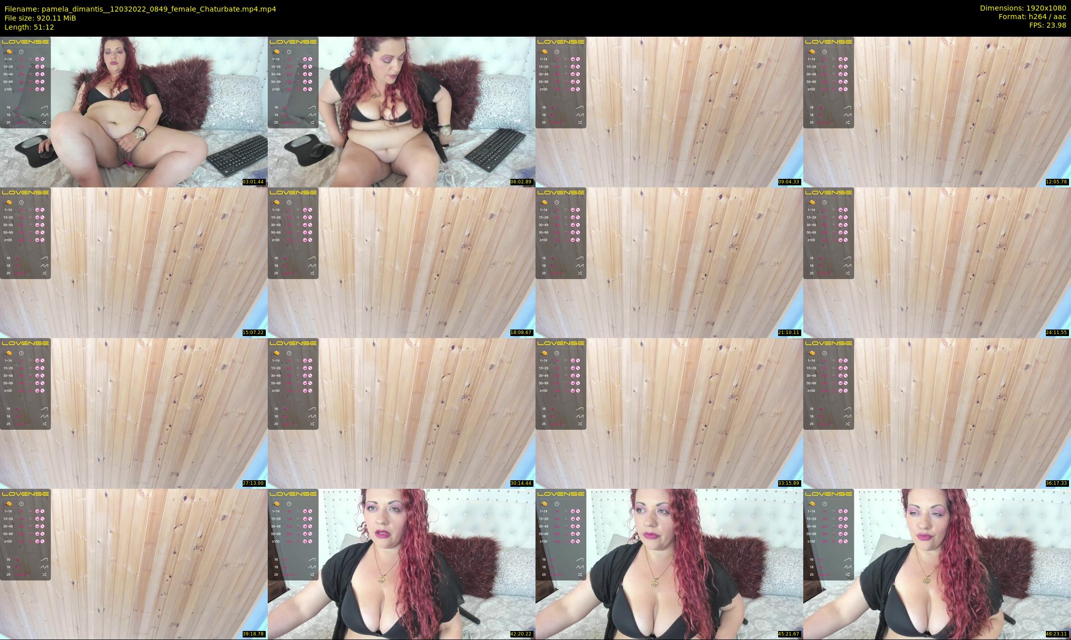 pamela_dimantis_ — 52 minute Chaturbate female cam show recording, 1080p, Mar 12, 2022