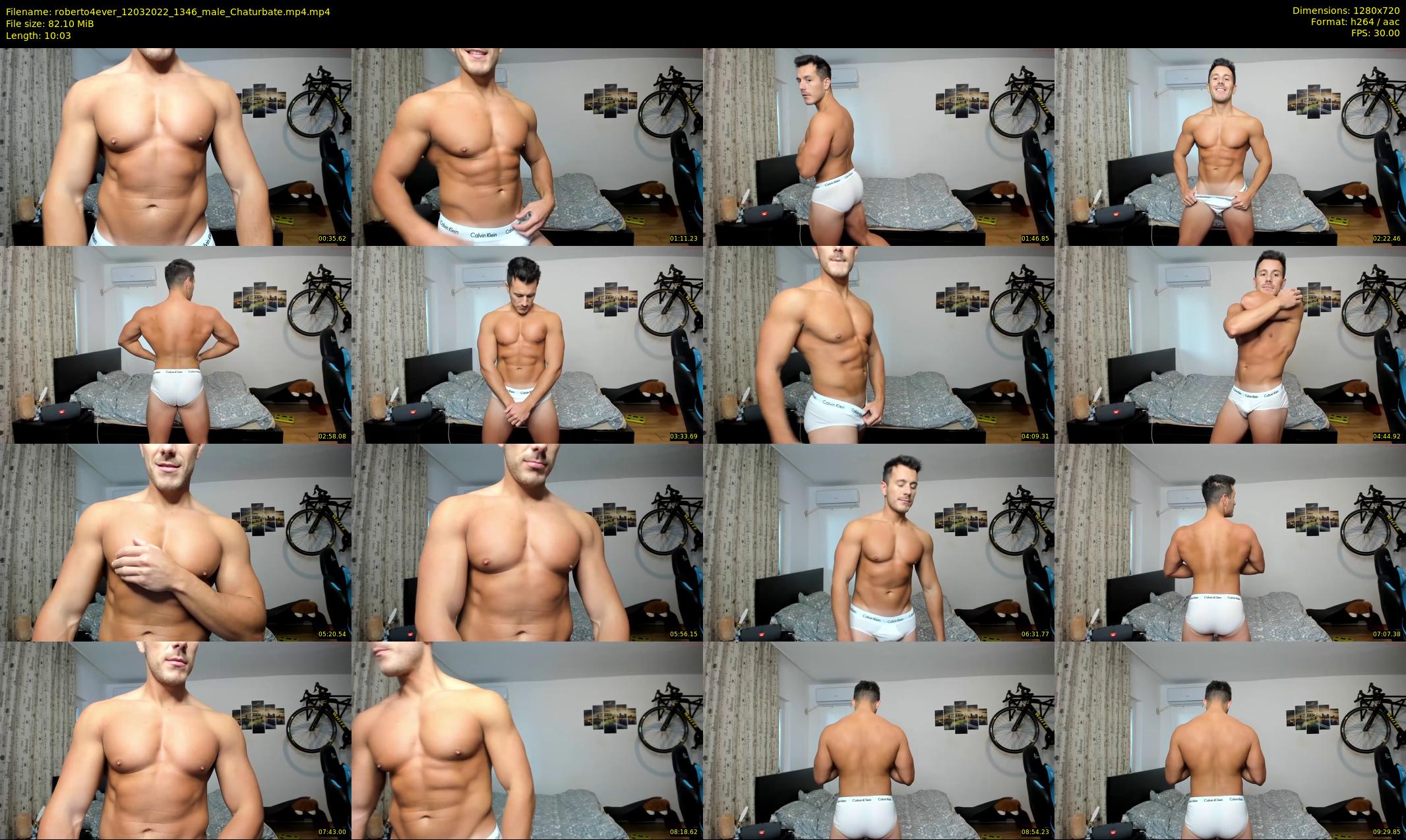 roberto4ever — 11 minute Chaturbate male cam show recording, 720p, Mar 12, 2022