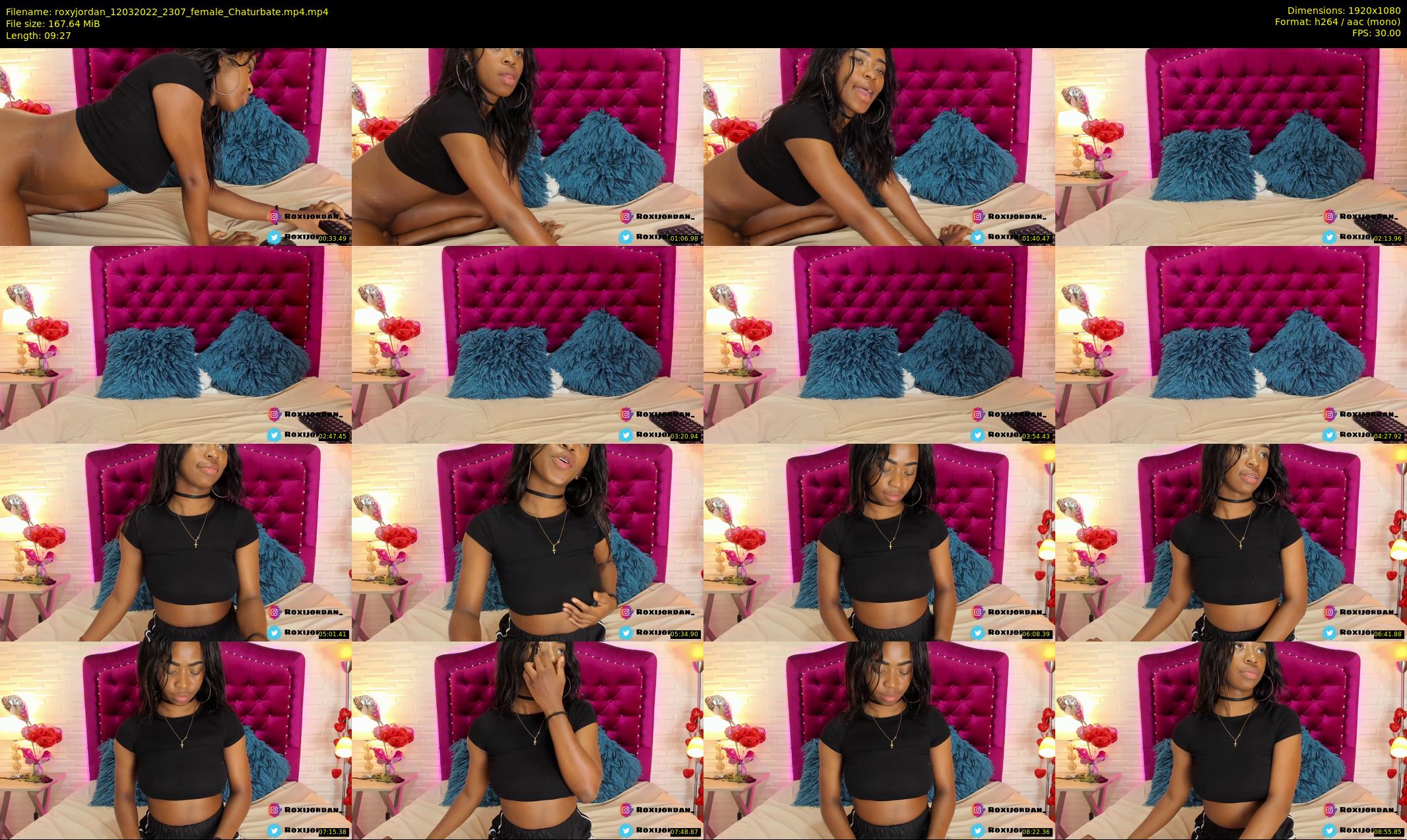 roxyjordan — 10 minute Chaturbate female cam show recording, 1080p, Mar 12, 2022