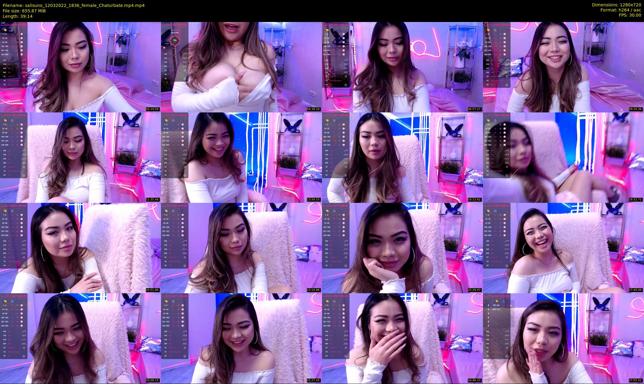 salisuno — 40 minute Chaturbate female cam show recording, 720p, Mar 12, 2022