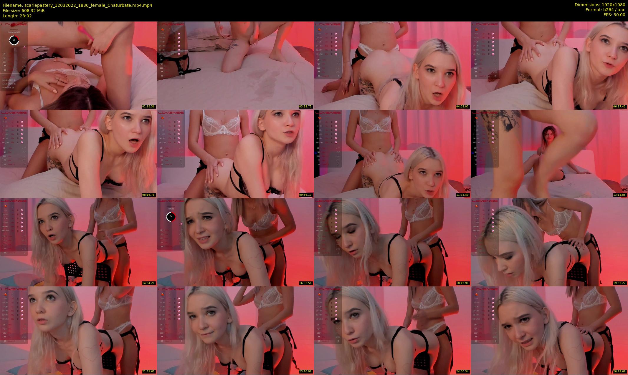 scarlepastery — 29 minute Chaturbate couple cam show recording, 1080p, Mar 12, 2022