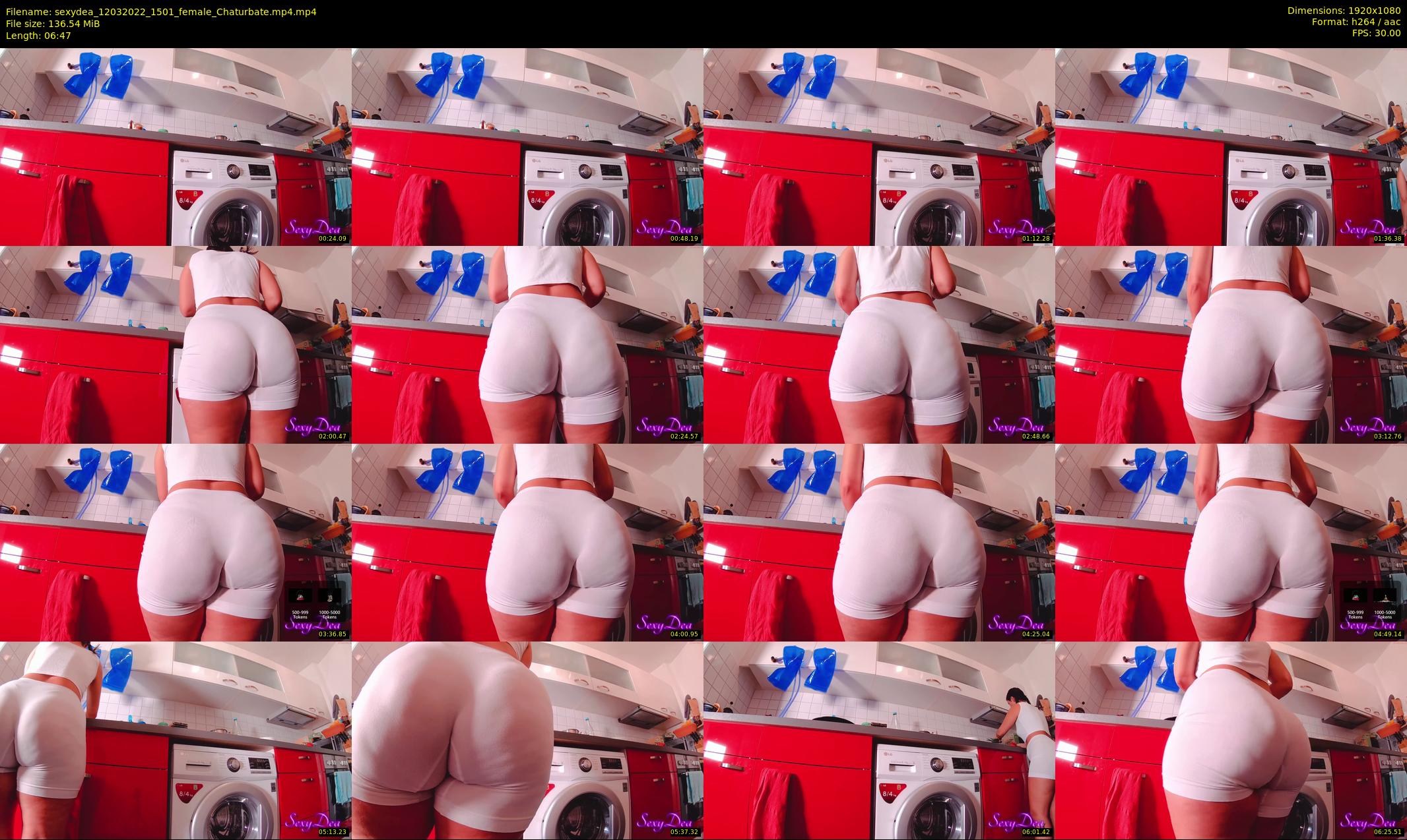 sexydea — 7 minute Chaturbate female cam show recording, 1080p, Mar 12, 2022