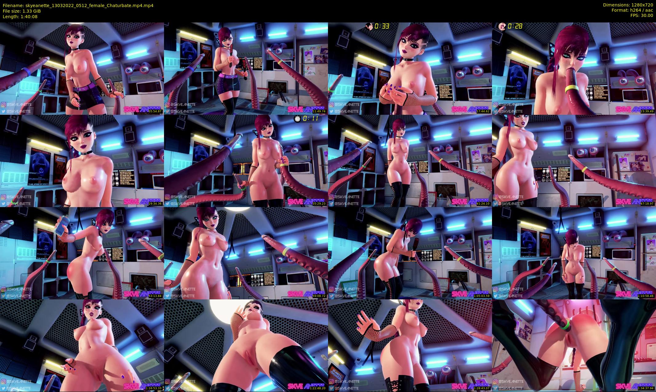 skyeanette — 101 minute Chaturbate female cam show recording, 720p, Mar 13, 2022