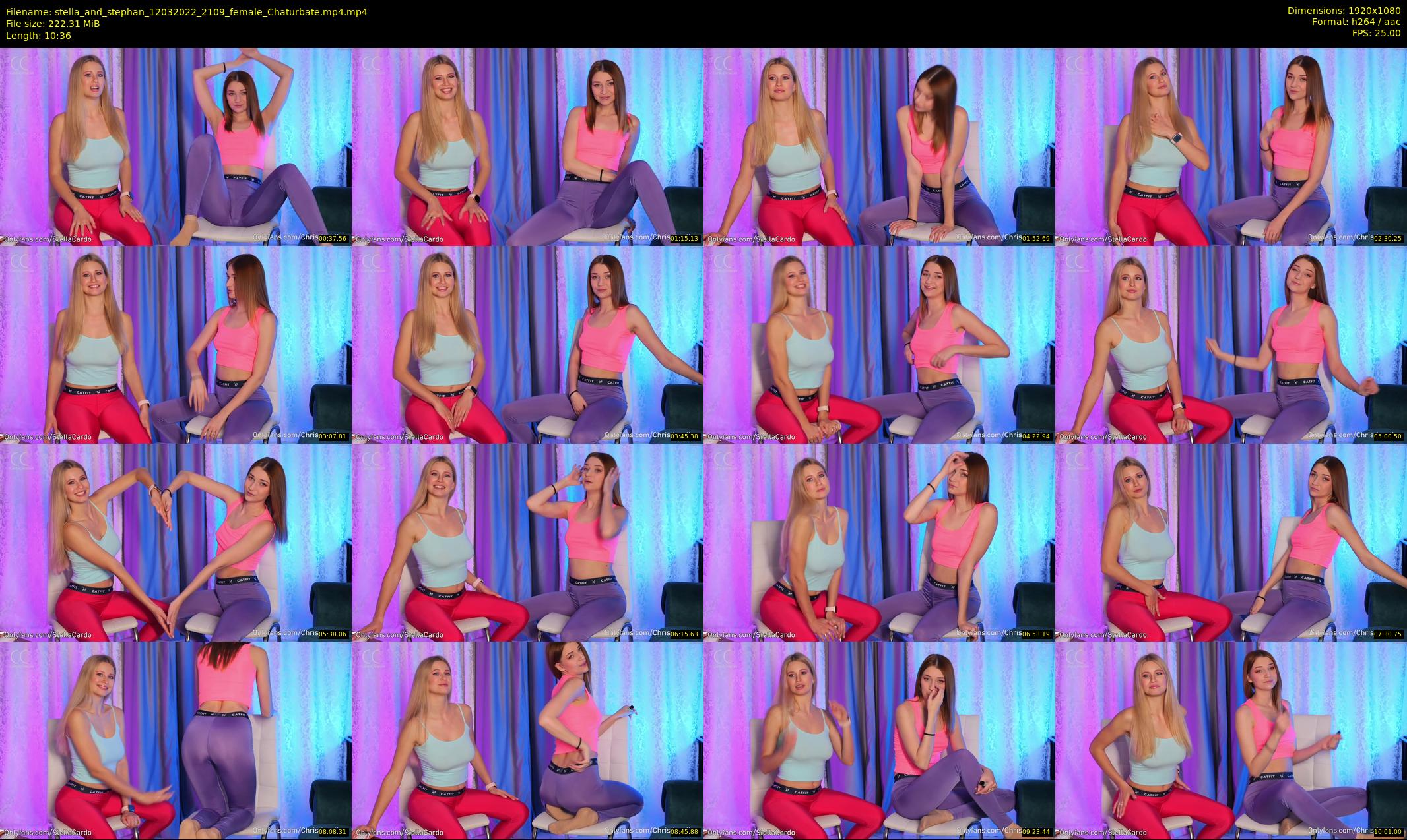stella_and_stephan — 11 minute Chaturbate couple cam show recording, 1080p, Mar 12, 2022