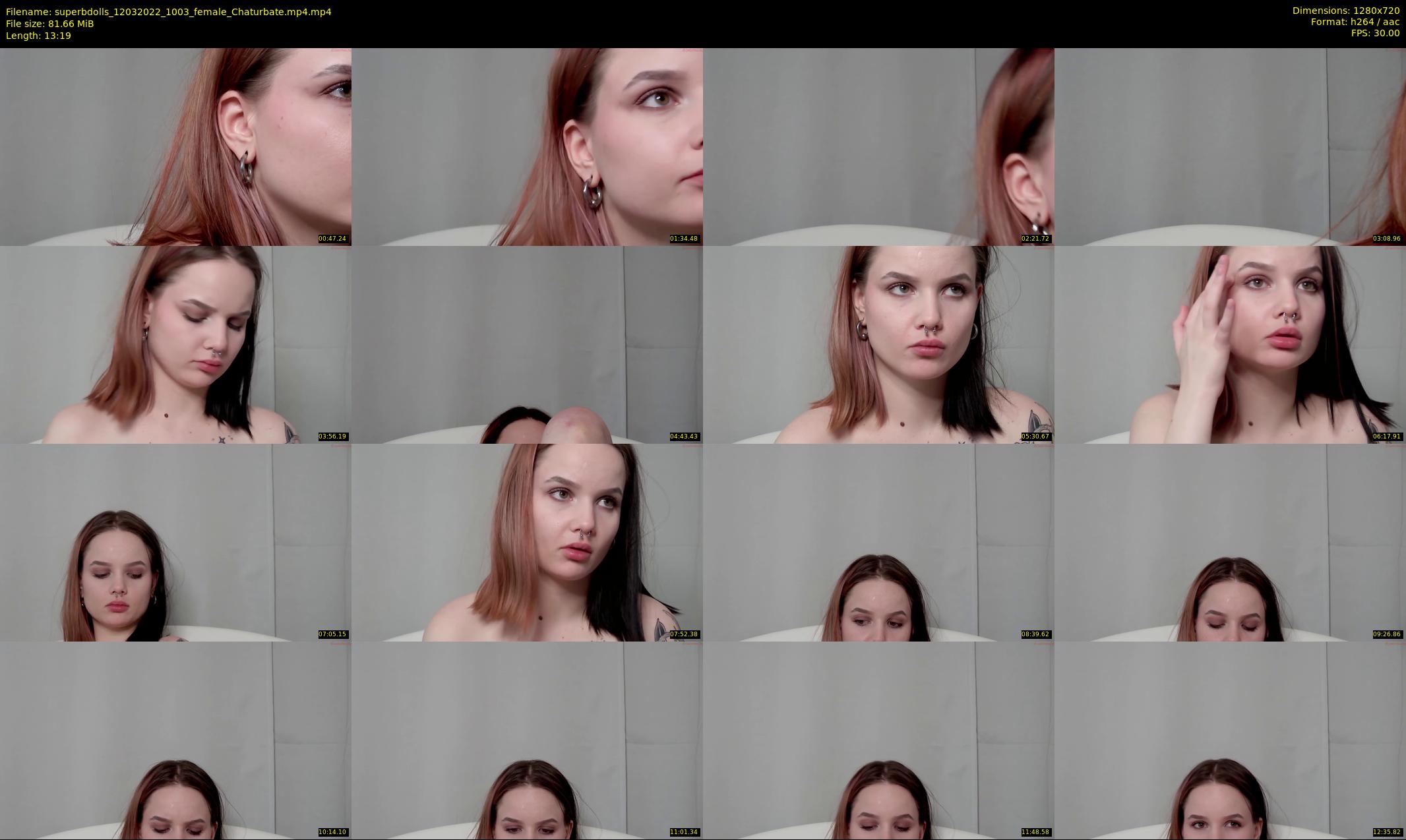 superbdolls — 14 minute Chaturbate couple cam show recording, 720p, Mar 12, 2022