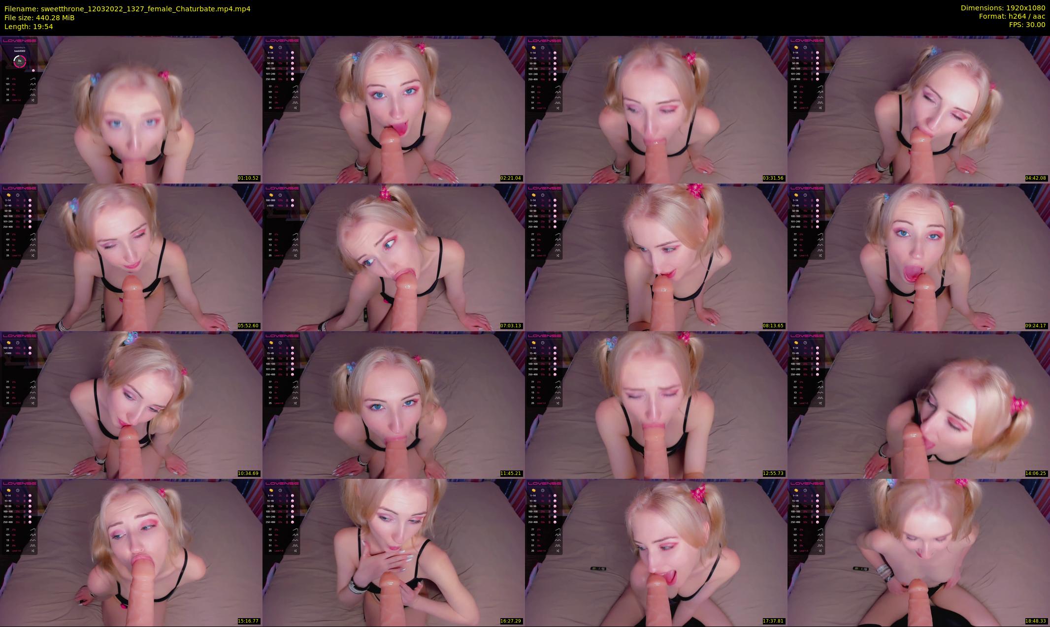 sweetthrone — 20 minute Chaturbate couple cam show recording, 1080p, Mar 12, 2022
