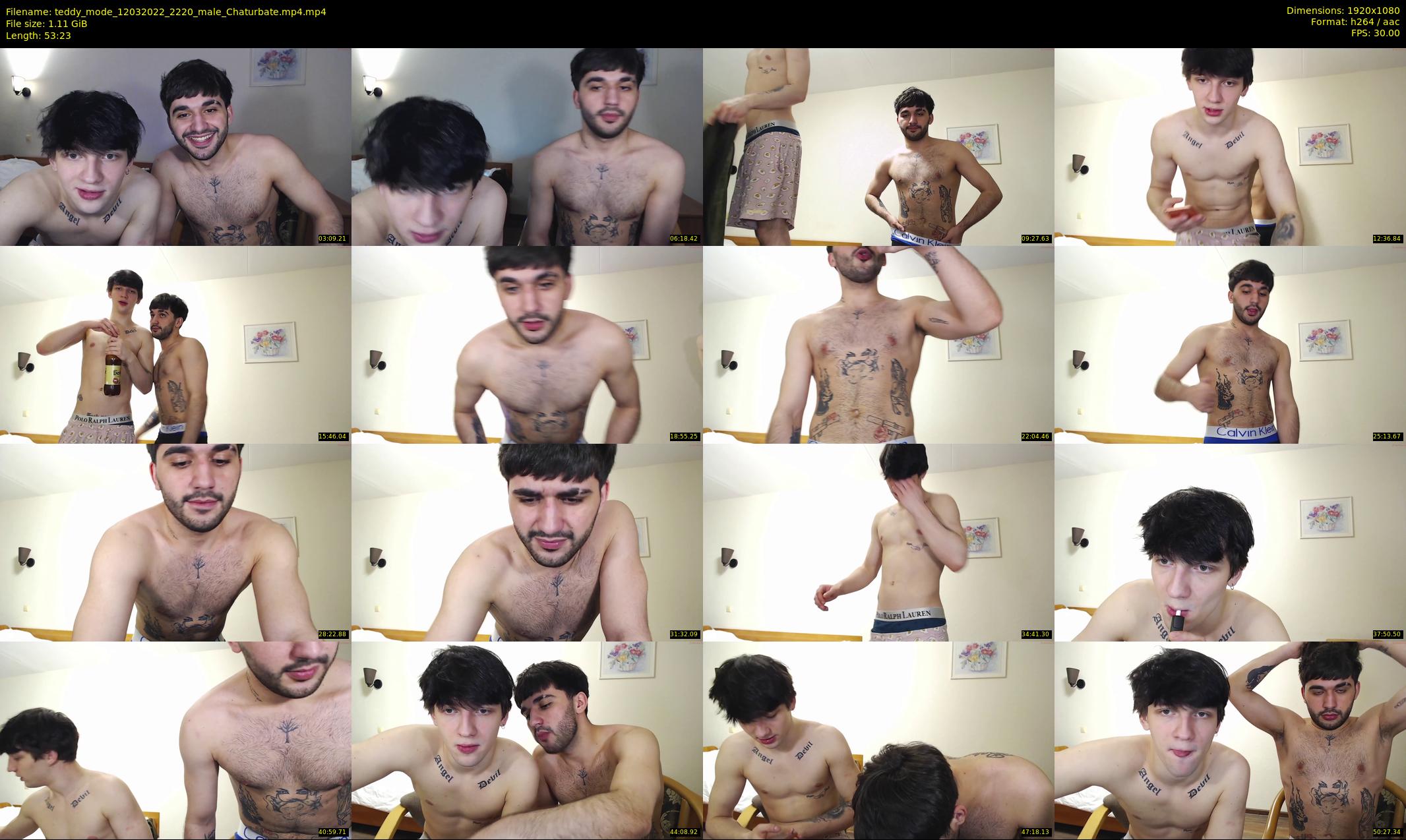 teddy_mode — 54 minute Chaturbate couple cam show recording, 1080p, Mar 12, 2022