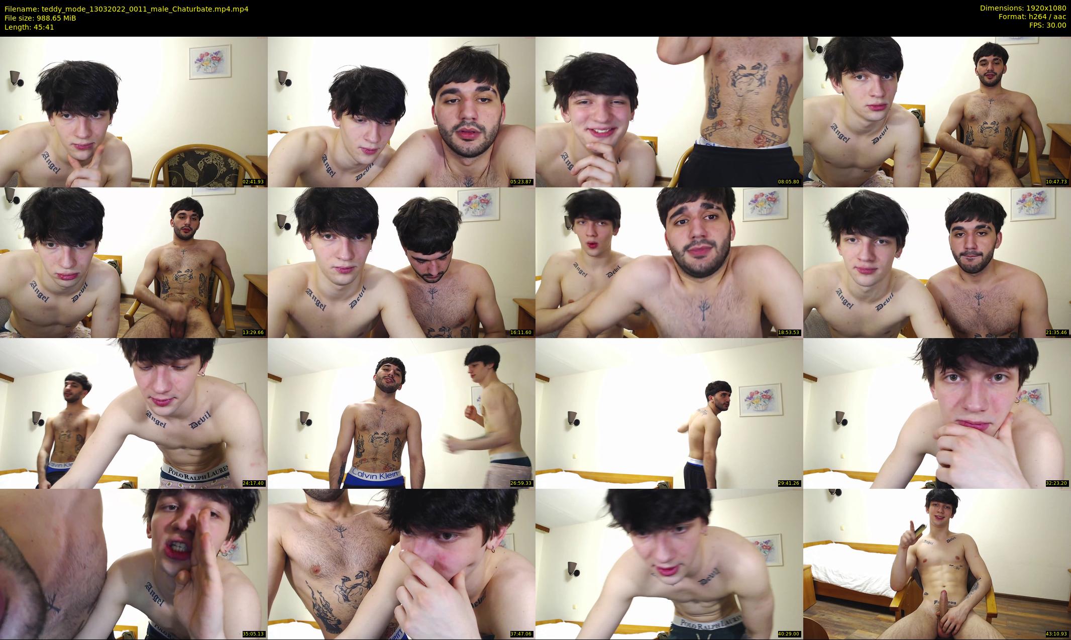 teddy_mode — 46 minute Chaturbate couple cam show recording, 1080p, Mar 13, 2022