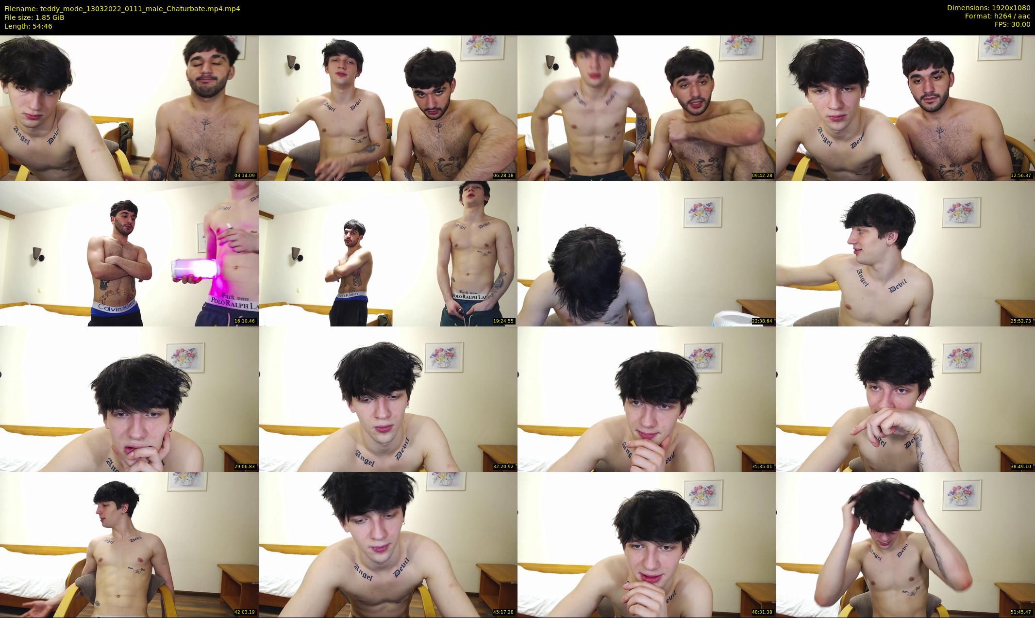 teddy_mode — 55 minute Chaturbate couple cam show recording, 1080p, Mar 13, 2022