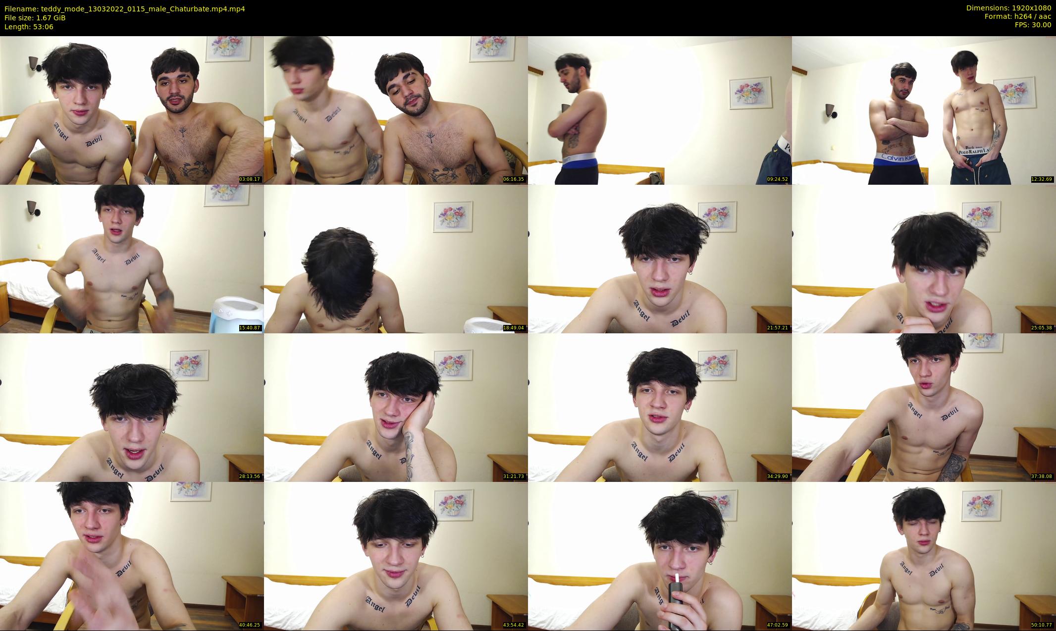 teddy_mode — 54 minute Chaturbate couple cam show recording, 1080p, Mar 13, 2022