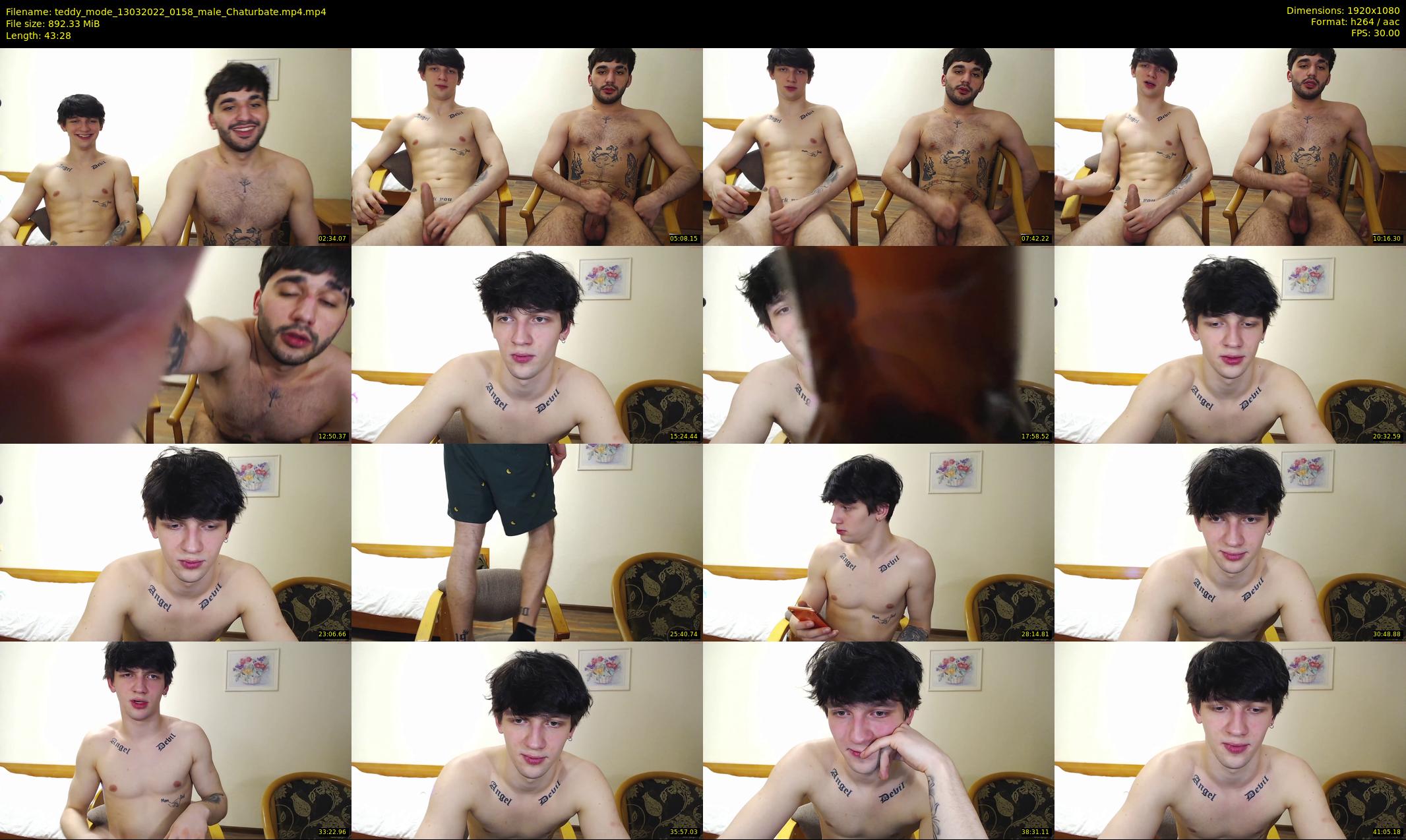 teddy_mode — 44 minute Chaturbate couple cam show recording, 1080p, Mar 13, 2022