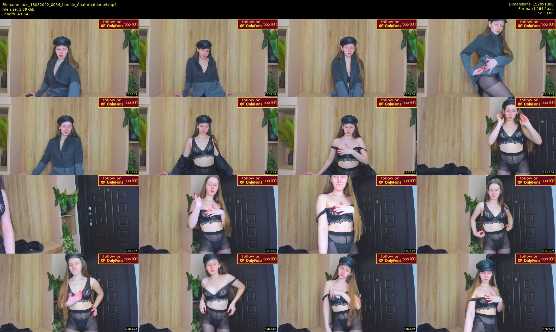 toxl — 50 minute Chaturbate female cam show recording, 1080p, Mar 13, 2022