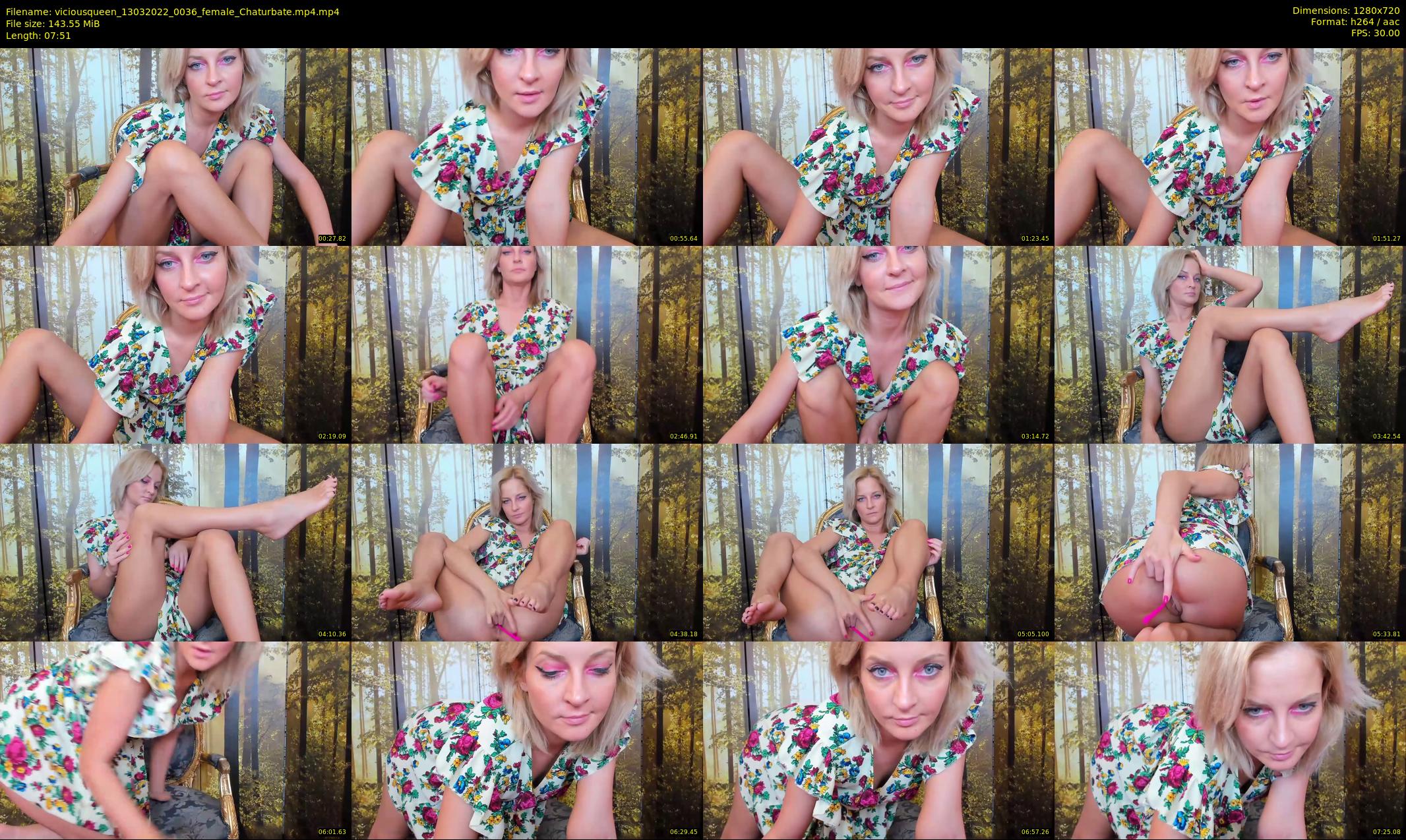 viciousqueen — 8 minute Chaturbate female cam show recording, 720p, Mar 13, 2022