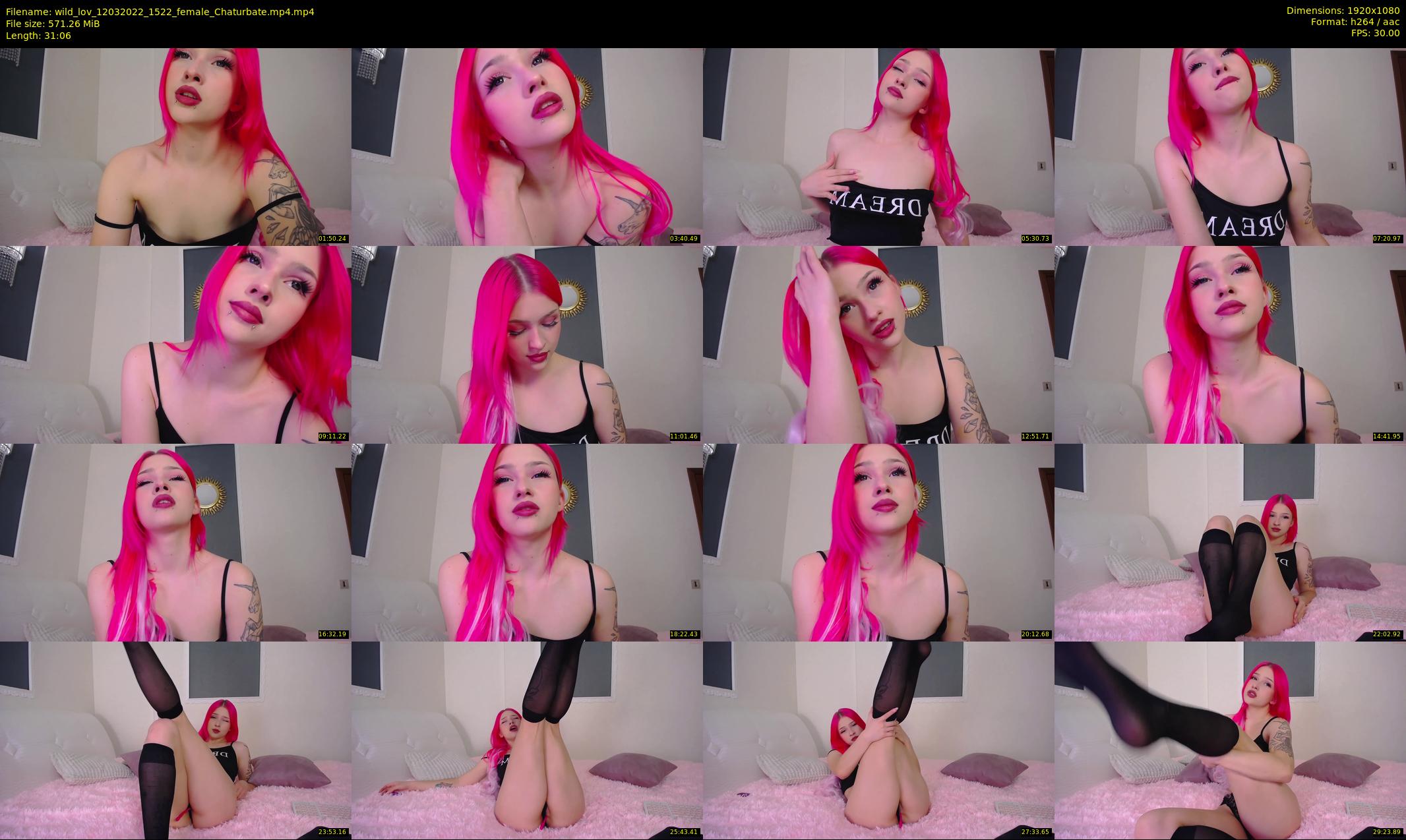 wild_lov — 32 minute Chaturbate female cam show recording, 1080p, Mar 12, 2022