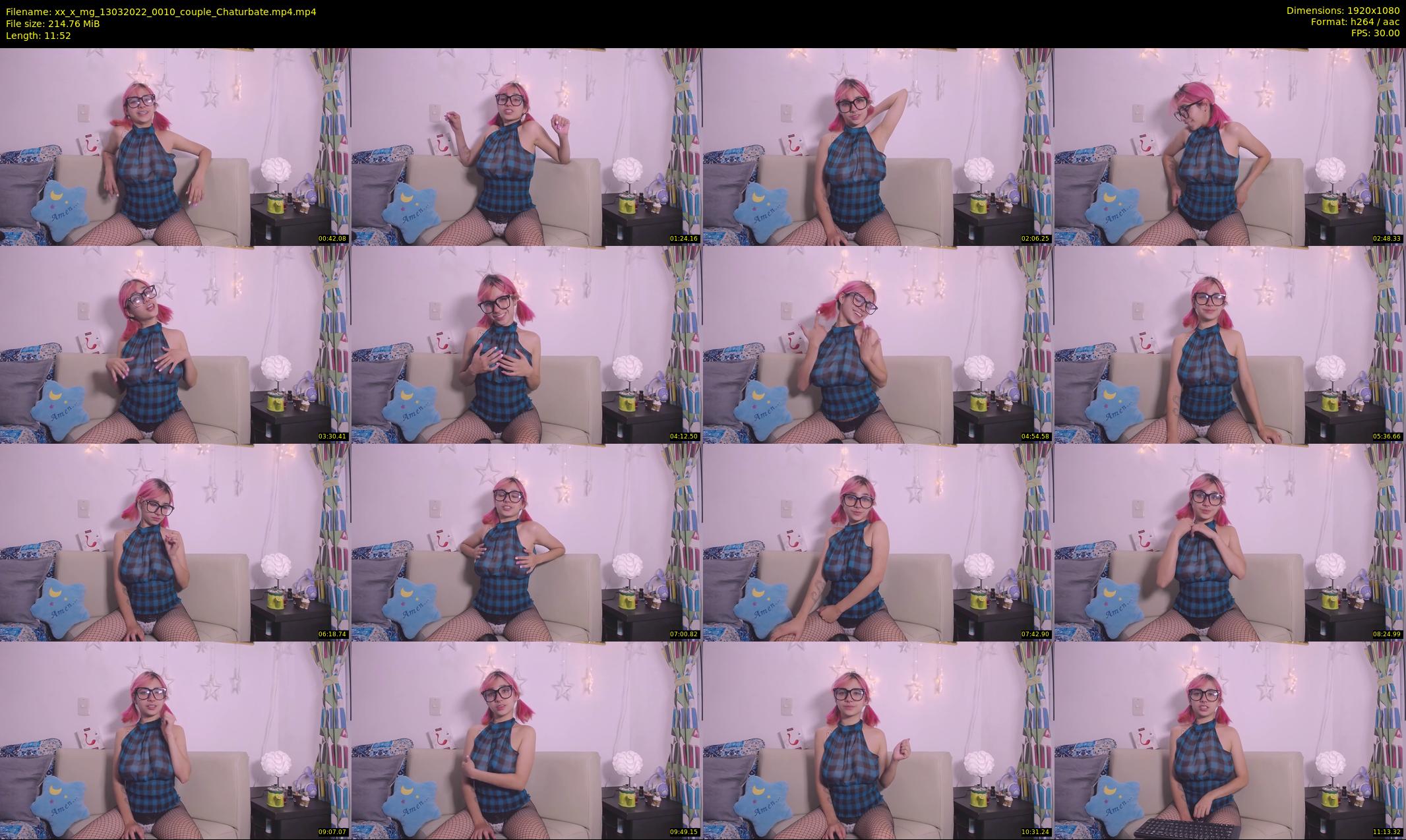 xx_x_mg — 12 minute Chaturbate couple cam show recording, 1080p, Mar 13, 2022