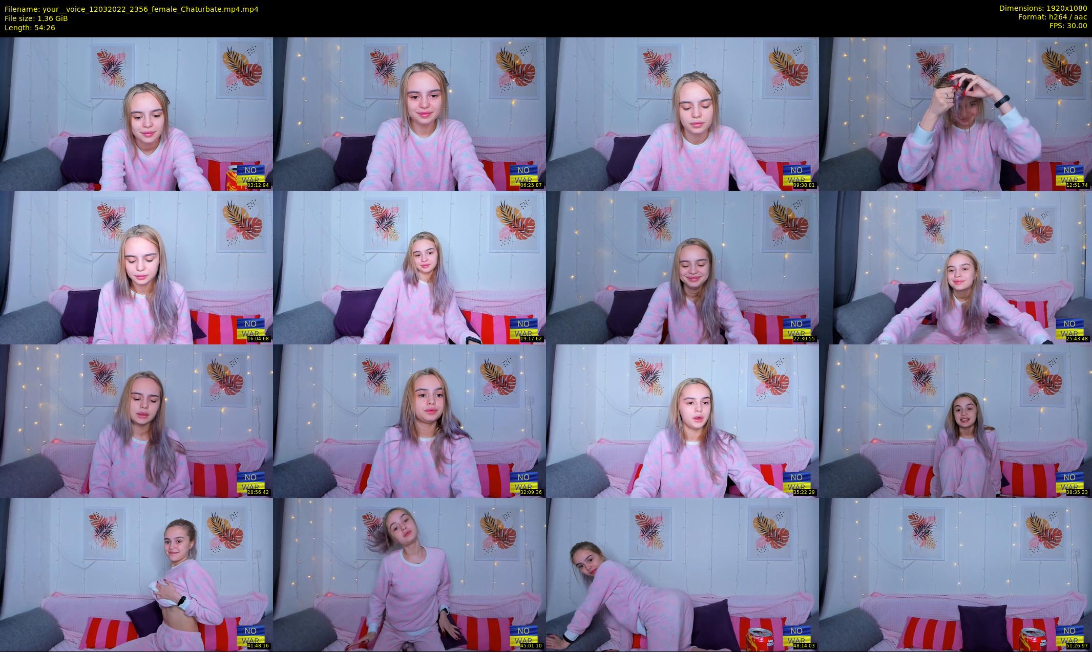 your__voice — 55 minute Chaturbate female cam show recording, 1080p, Mar 12, 2022