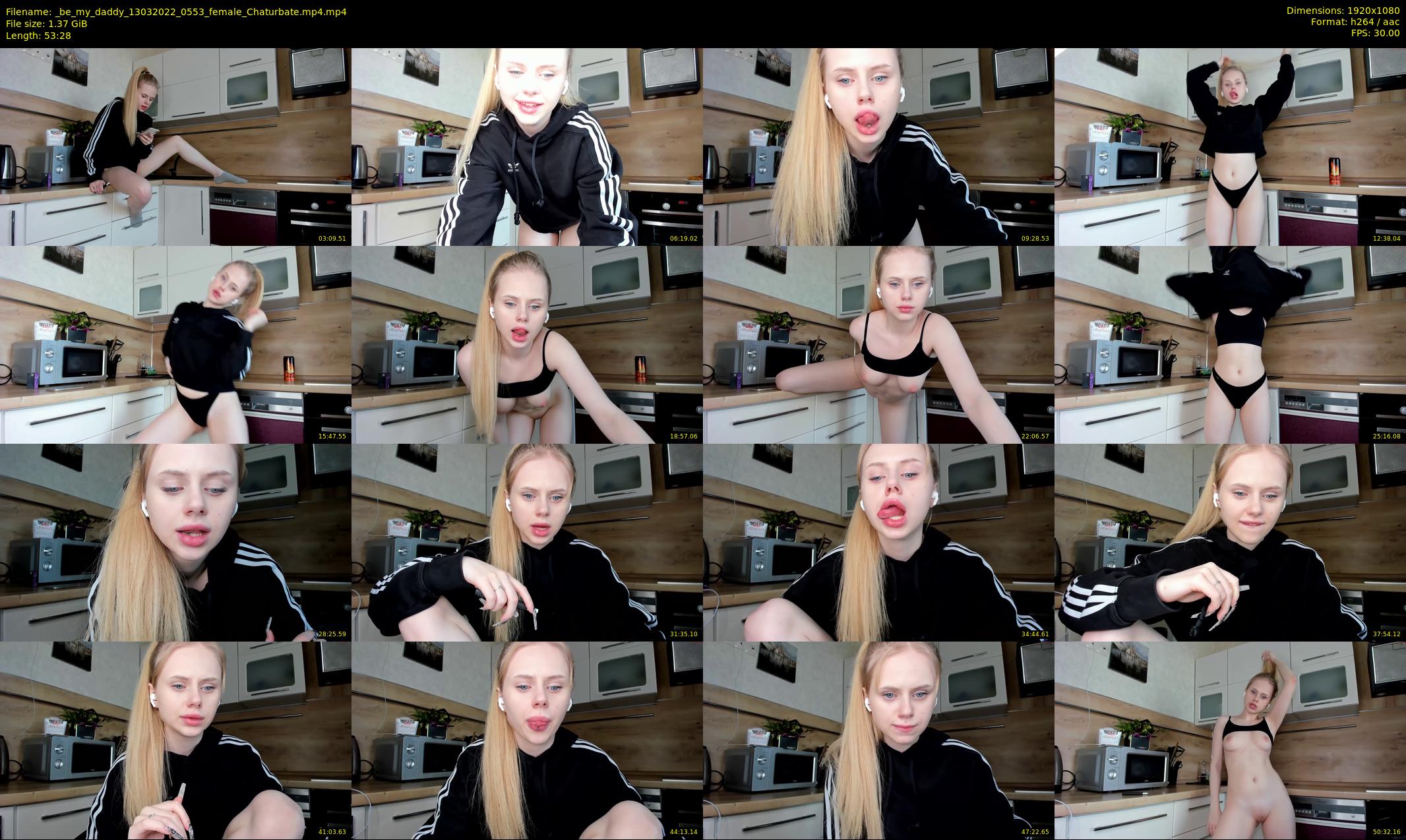 _be_my_daddy — 54 minute Chaturbate female cam show recording, 1080p, Mar 13, 2022