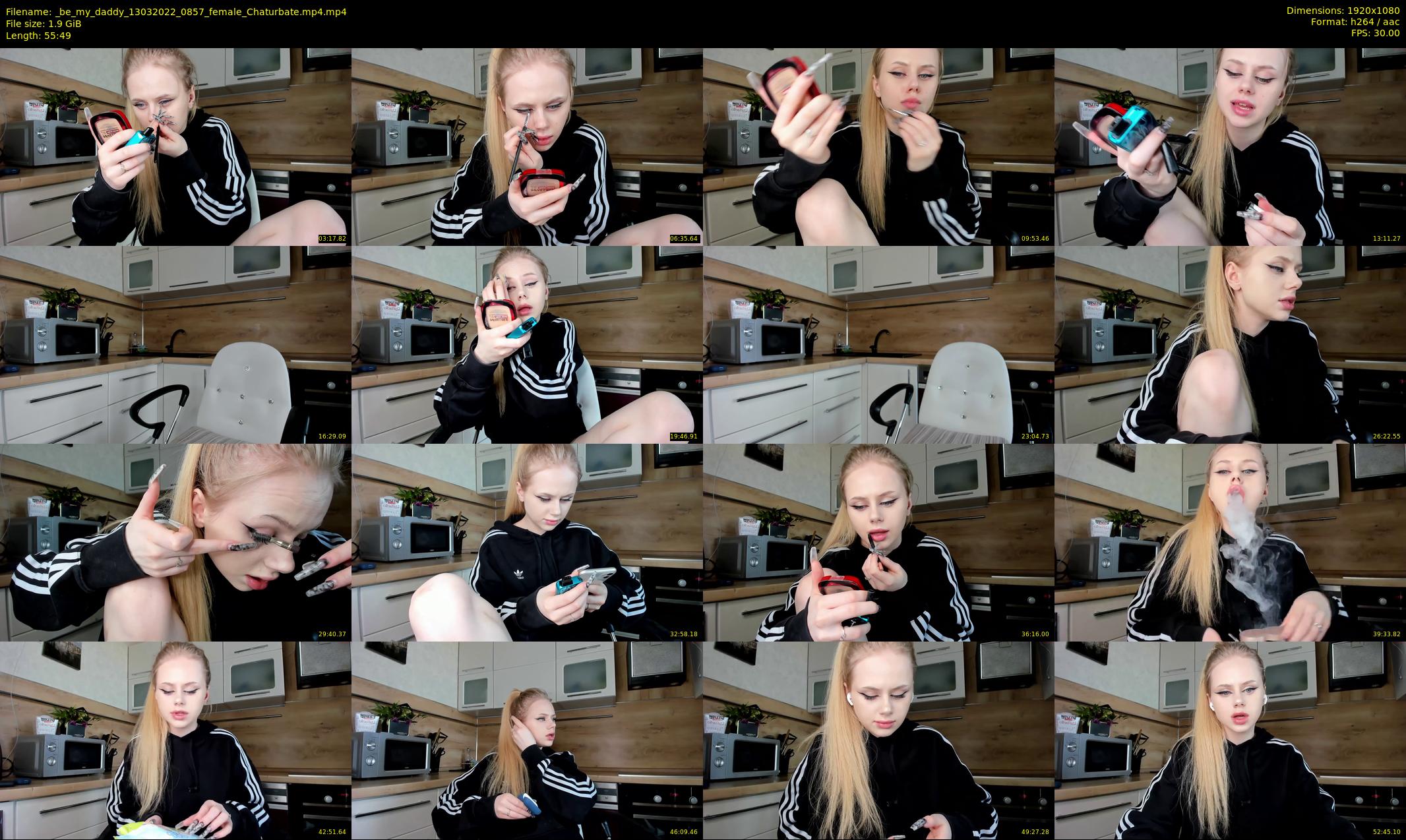 _be_my_daddy — 56 minute Chaturbate female cam show recording, 1080p, Mar 13, 2022