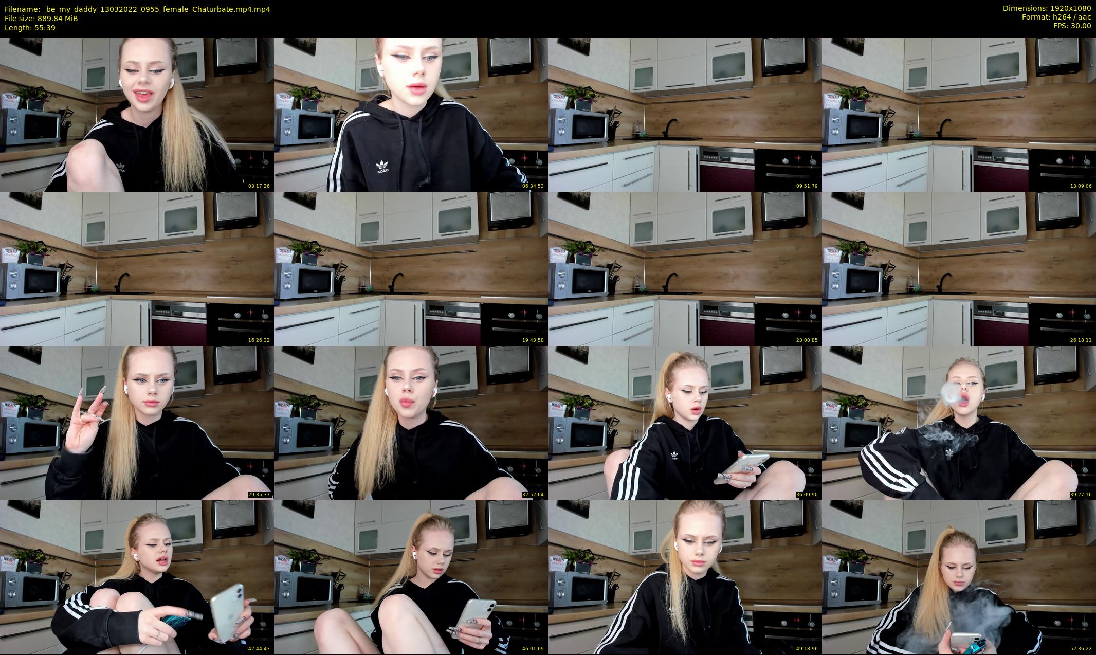 _be_my_daddy — 56 minute Chaturbate female cam show recording, 1080p, Mar 13, 2022