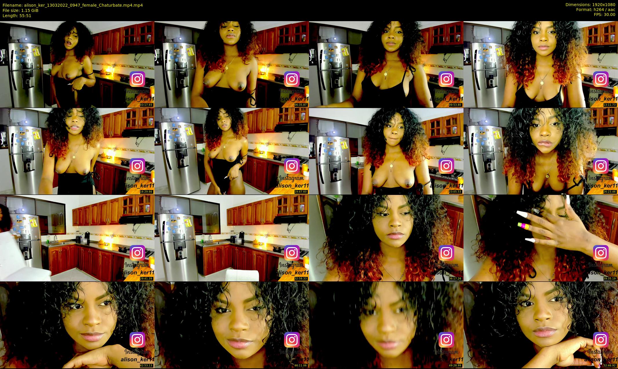 alison_ker — 56 minute Chaturbate female cam show recording, 1080p, Mar 13, 2022