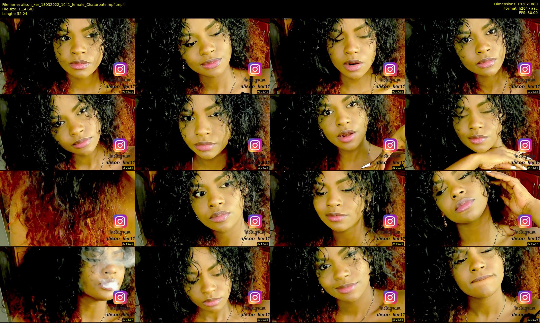 alison_ker — 53 minute Chaturbate female cam show recording, 1080p, Mar 13, 2022