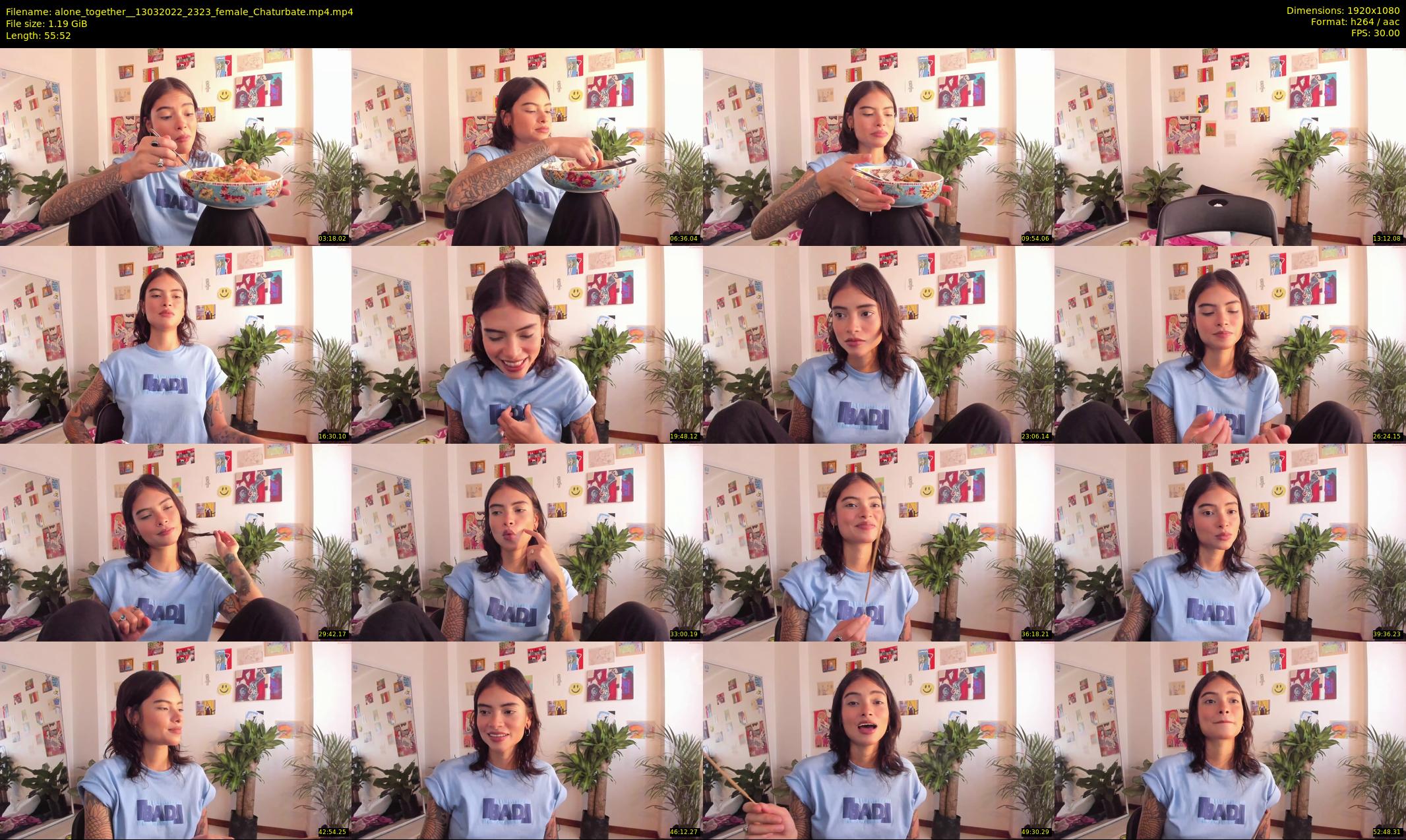 alone_together_ — 56 minute Chaturbate female cam show recording, 1080p, Mar 13, 2022