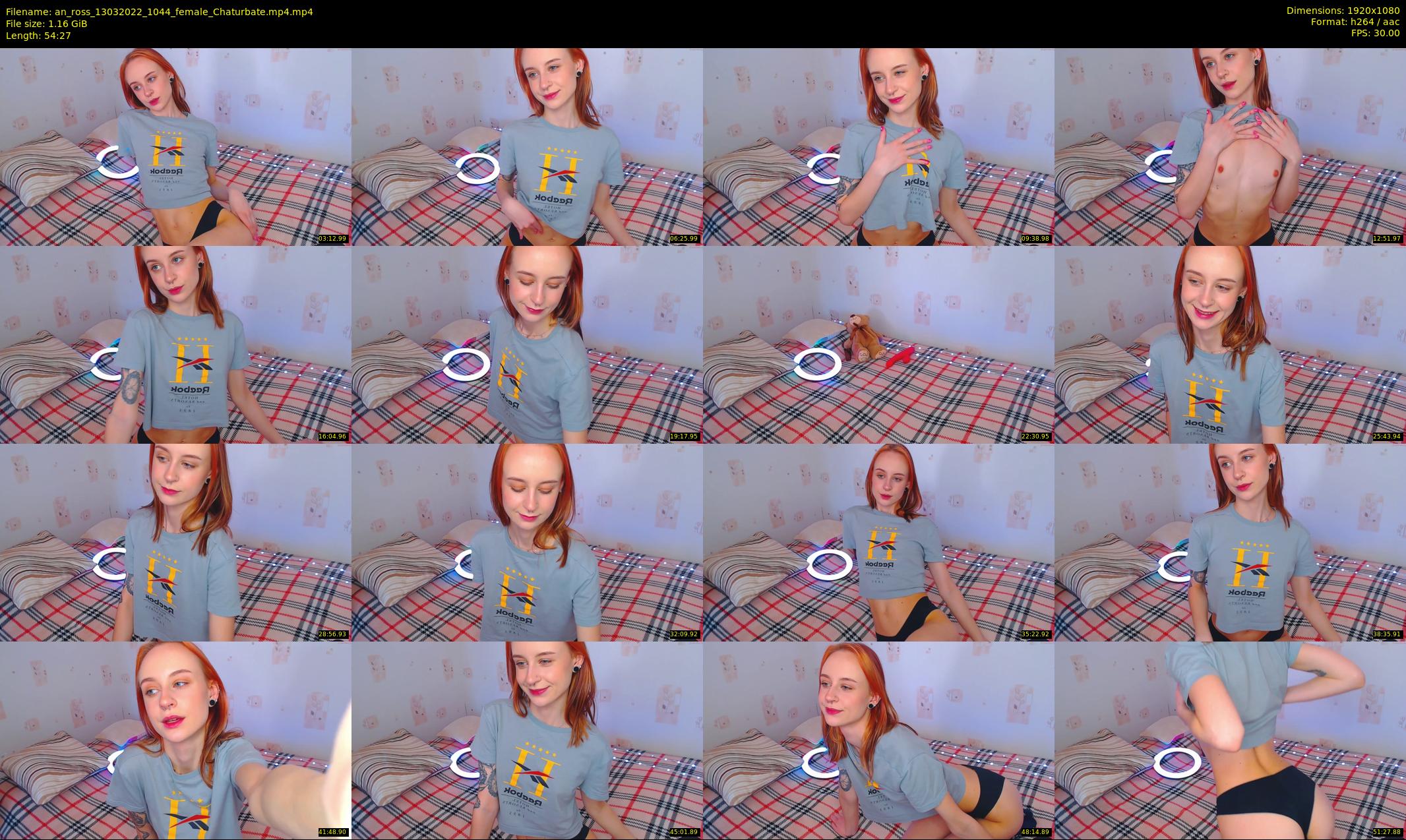 an_ross — 55 minute Chaturbate female cam show recording, 1080p, Mar 13, 2022